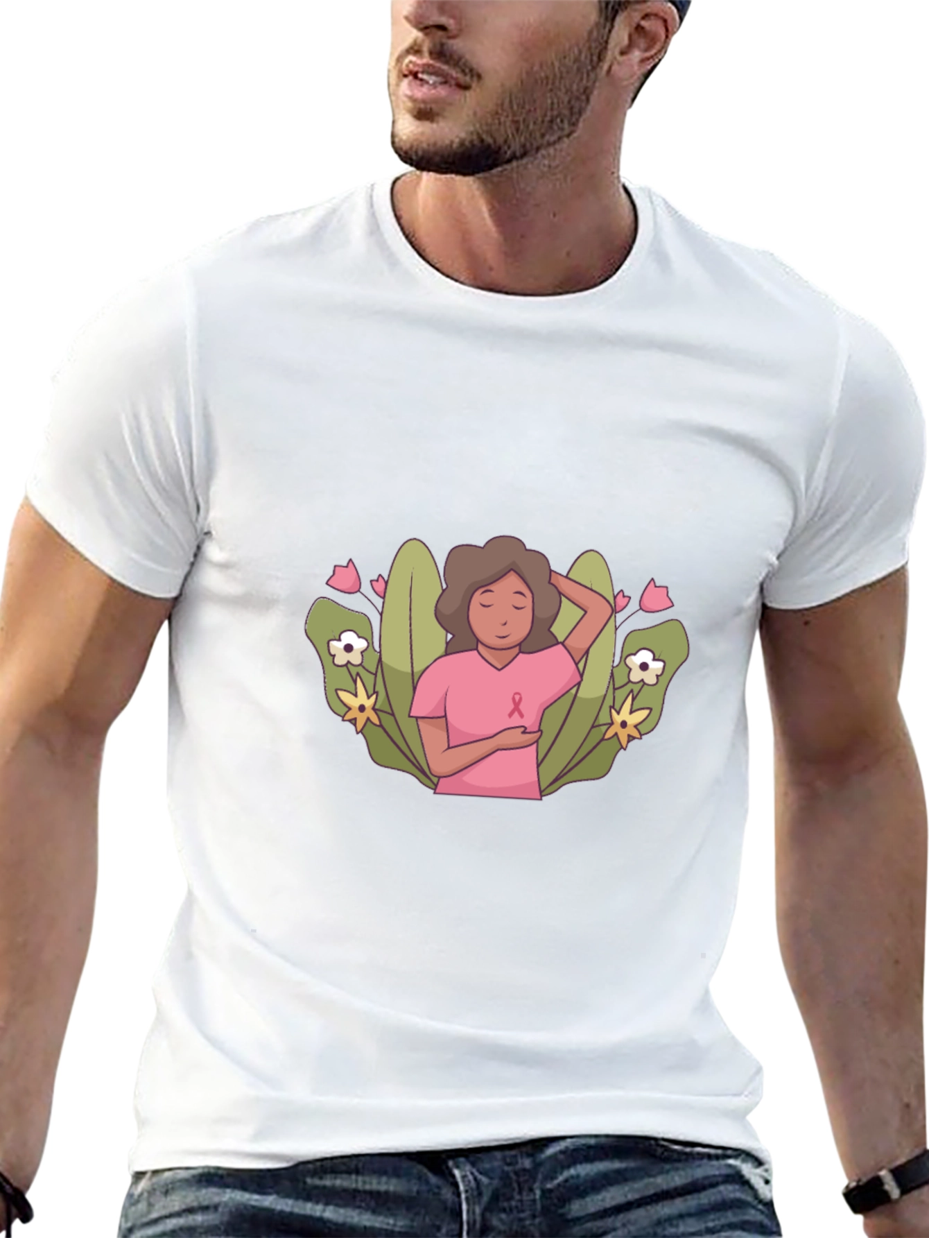 Breast Cancer Awareness Graphic Tee