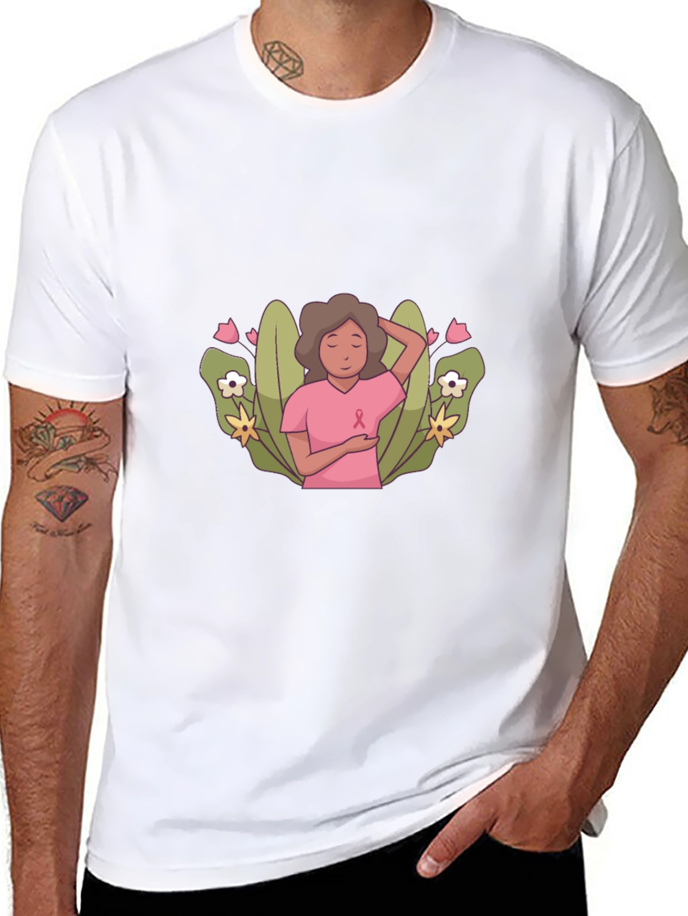 Breast Cancer Awareness Graphic Tee