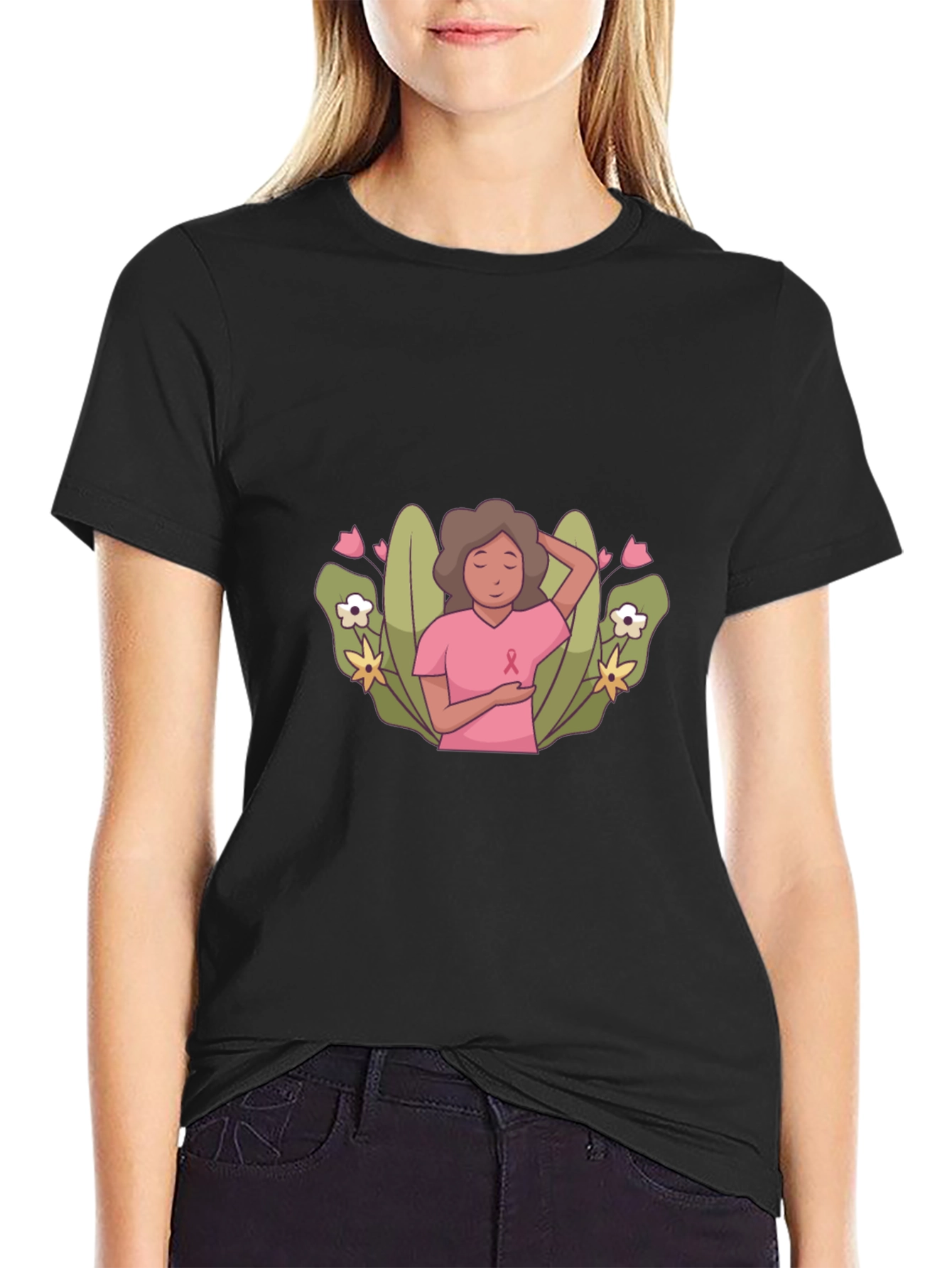 Breast Cancer Awareness Graphic Tee