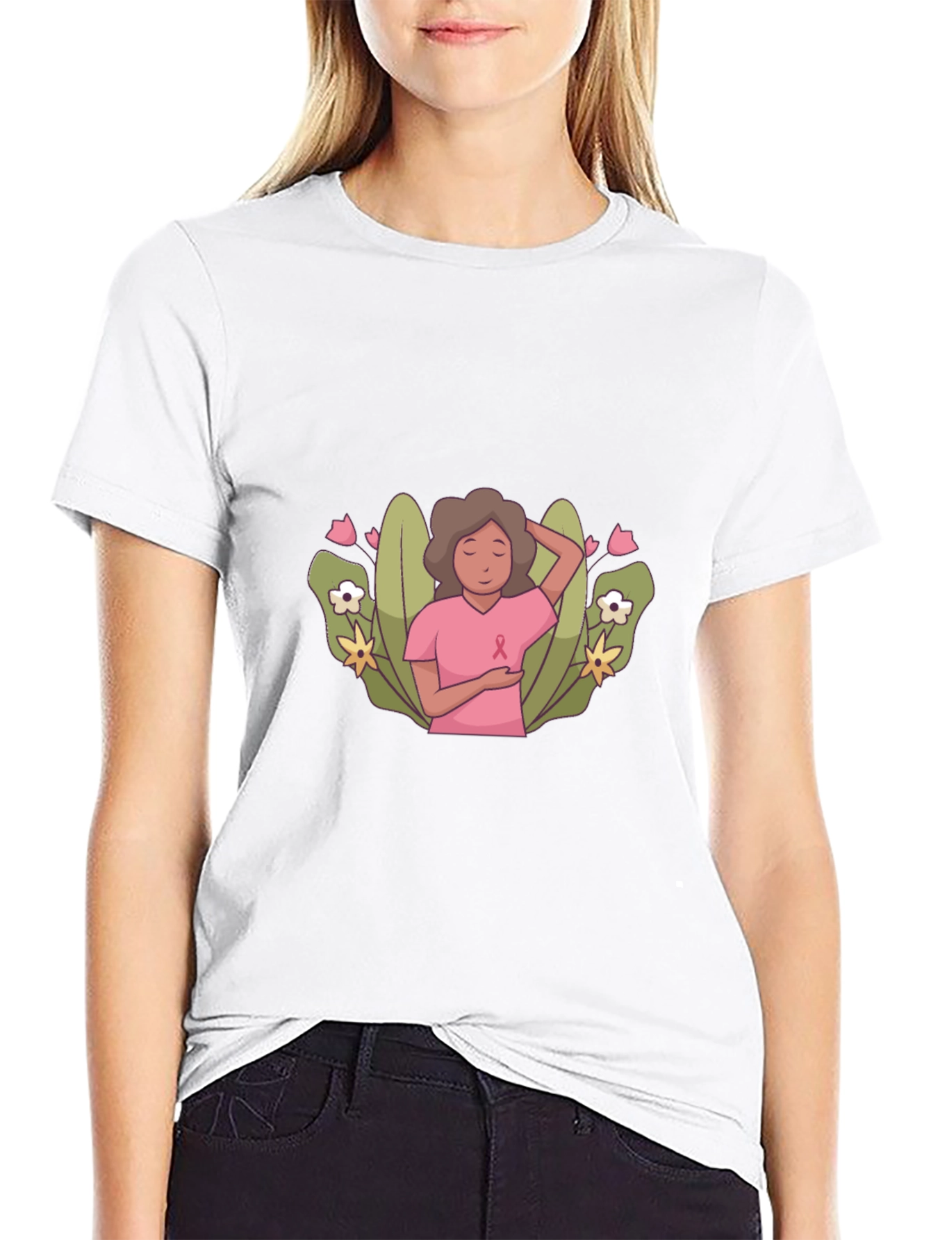Breast Cancer Awareness Graphic Tee