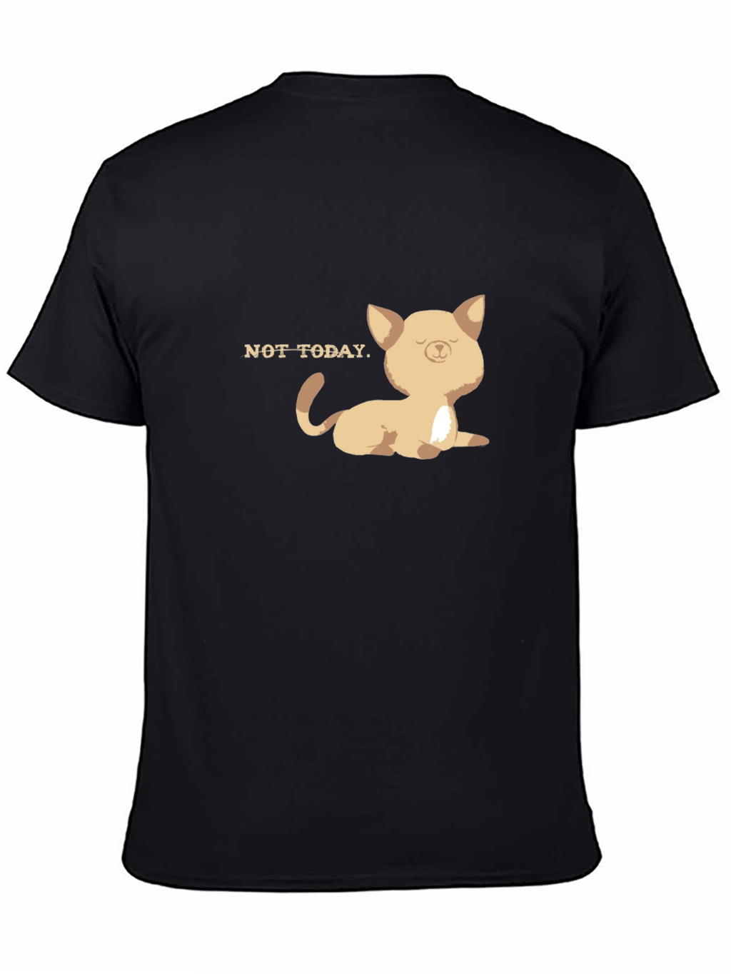 Lazy Day Cat Graphic T-Shirt