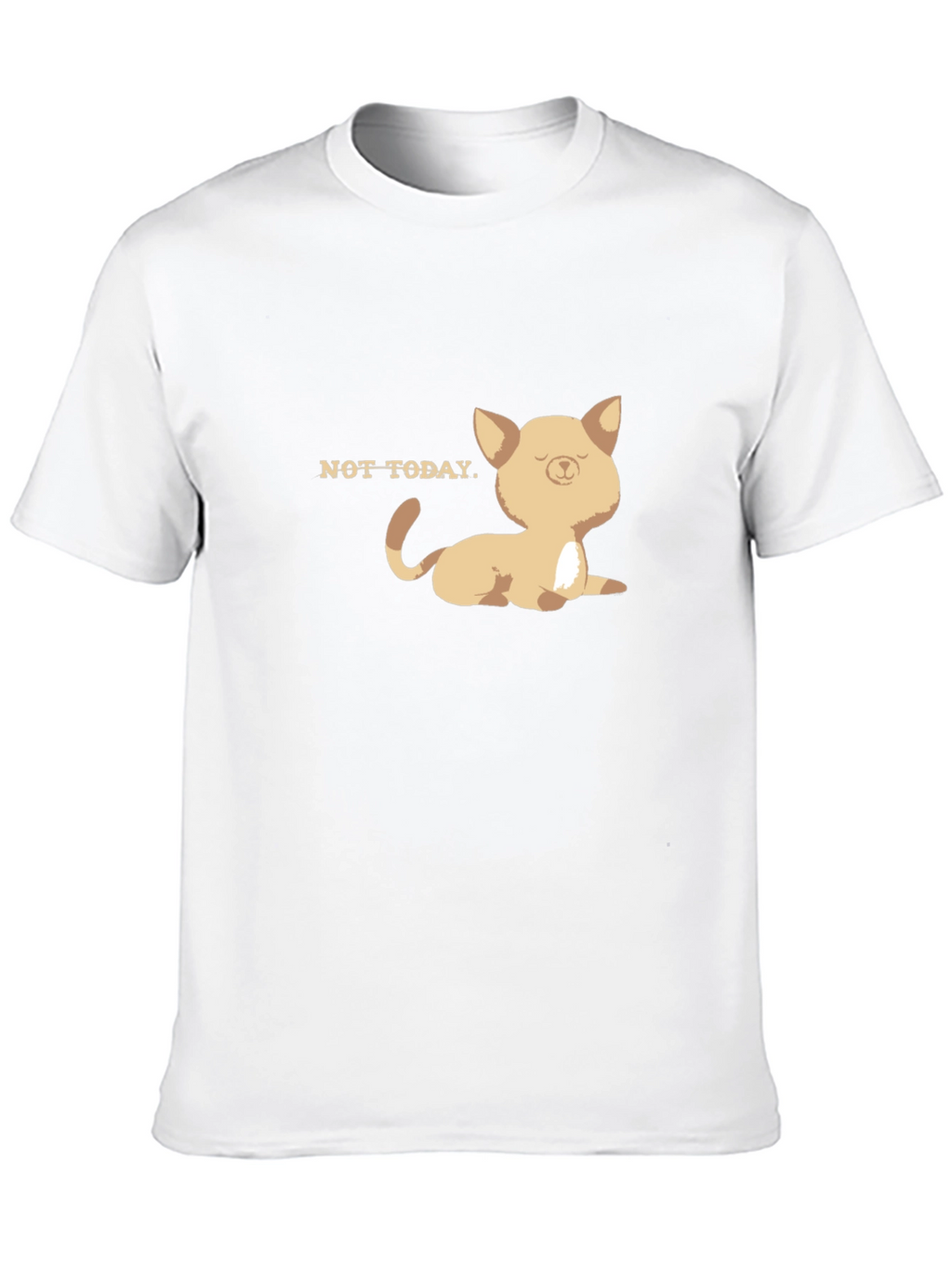 Lazy Day Cat Graphic T-Shirt