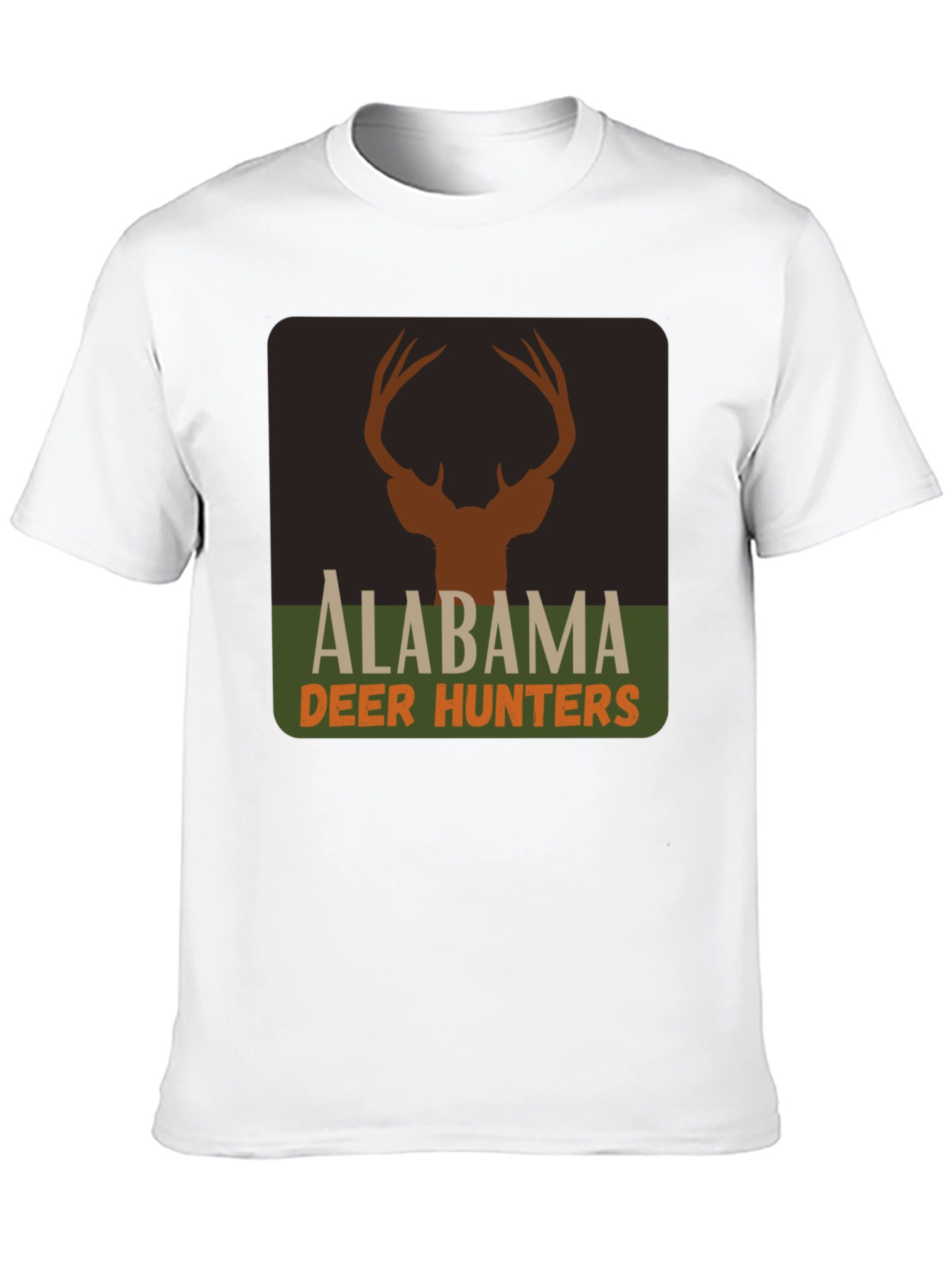 Alabama Deer Hunters Graphic T-Shirt - Hunting Season Apparel