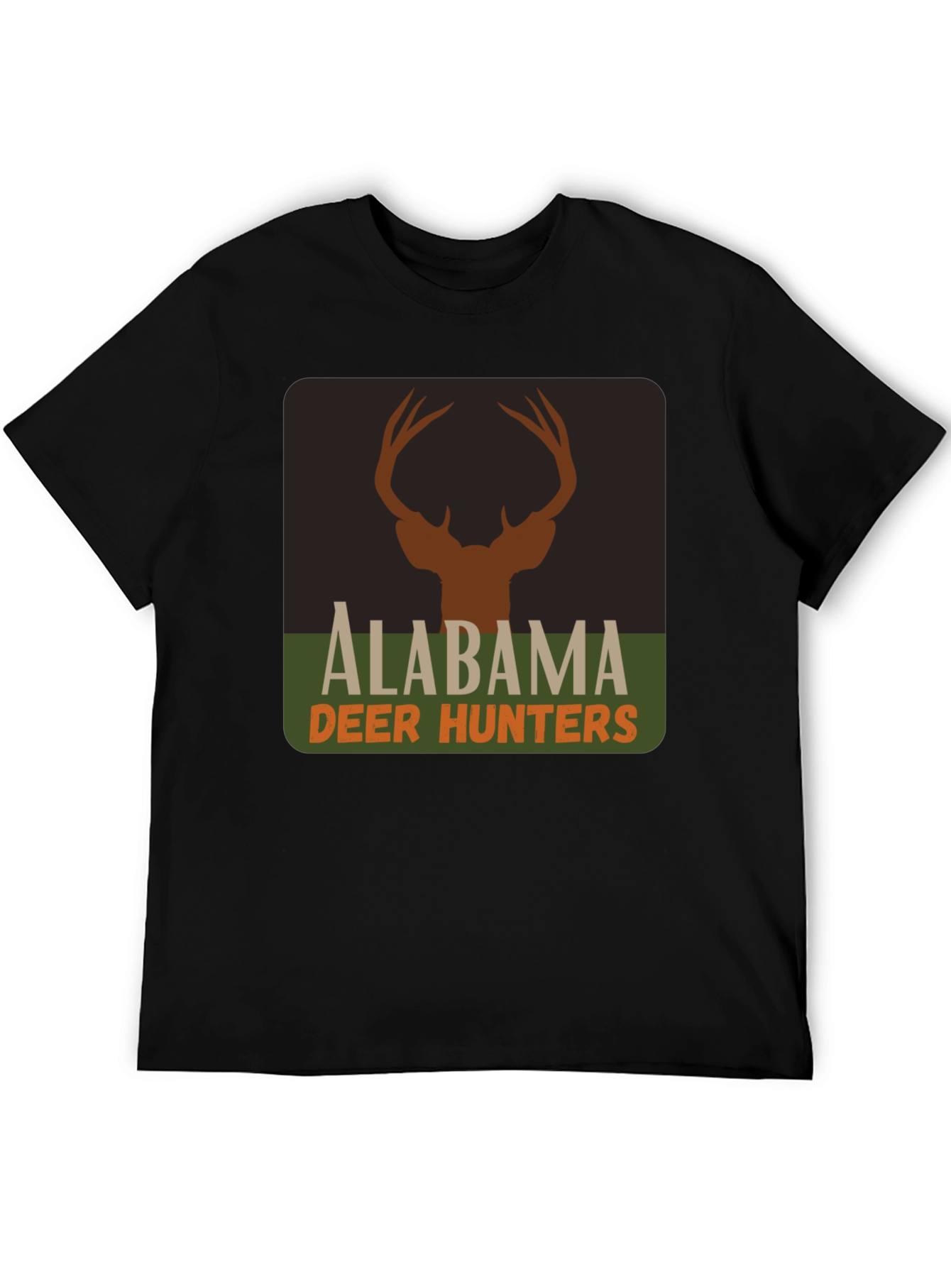 Alabama Deer Hunters Graphic T-Shirt - Hunting Season Apparel