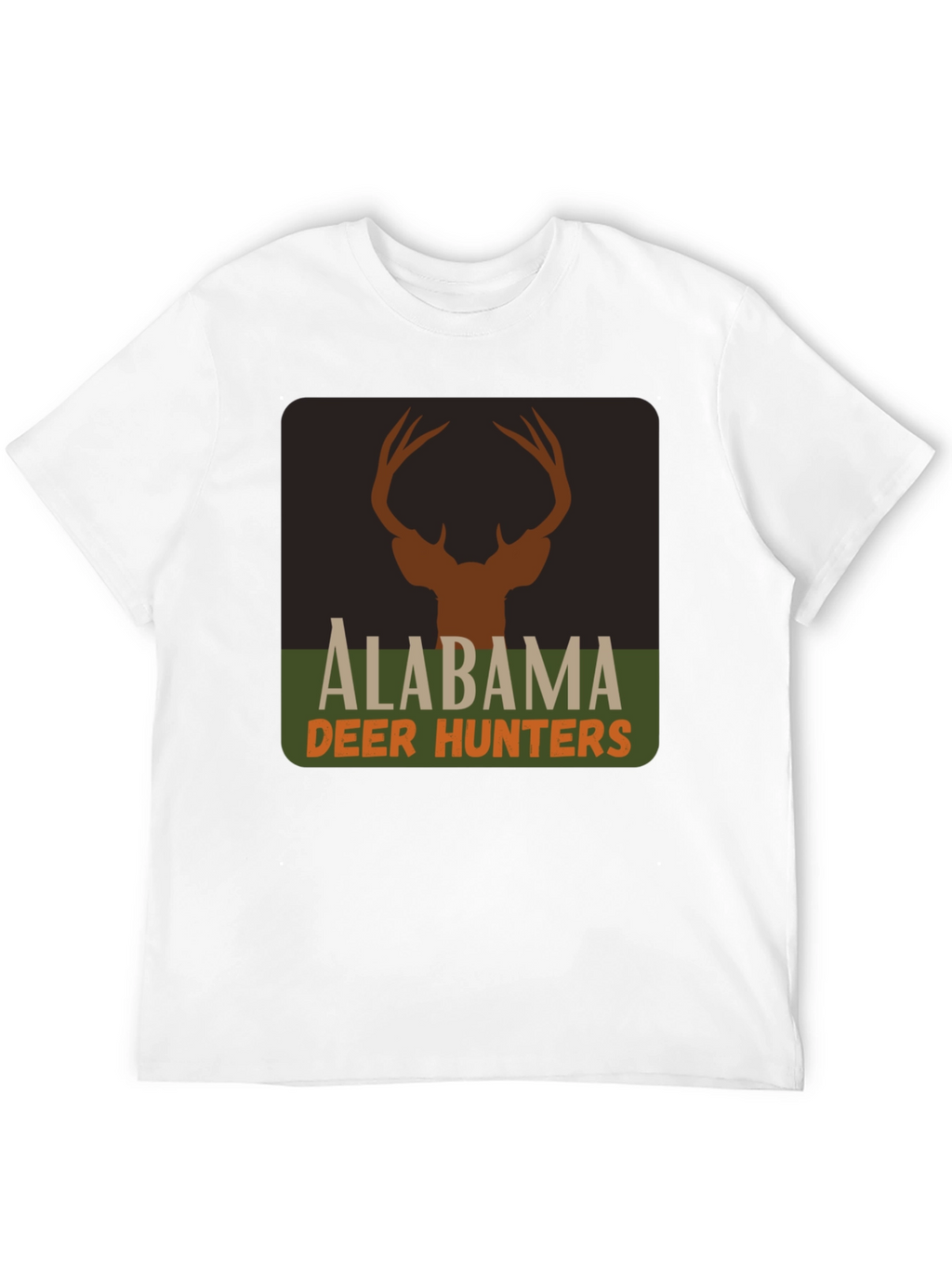 Alabama Deer Hunters Graphic T-Shirt - Hunting Season Apparel