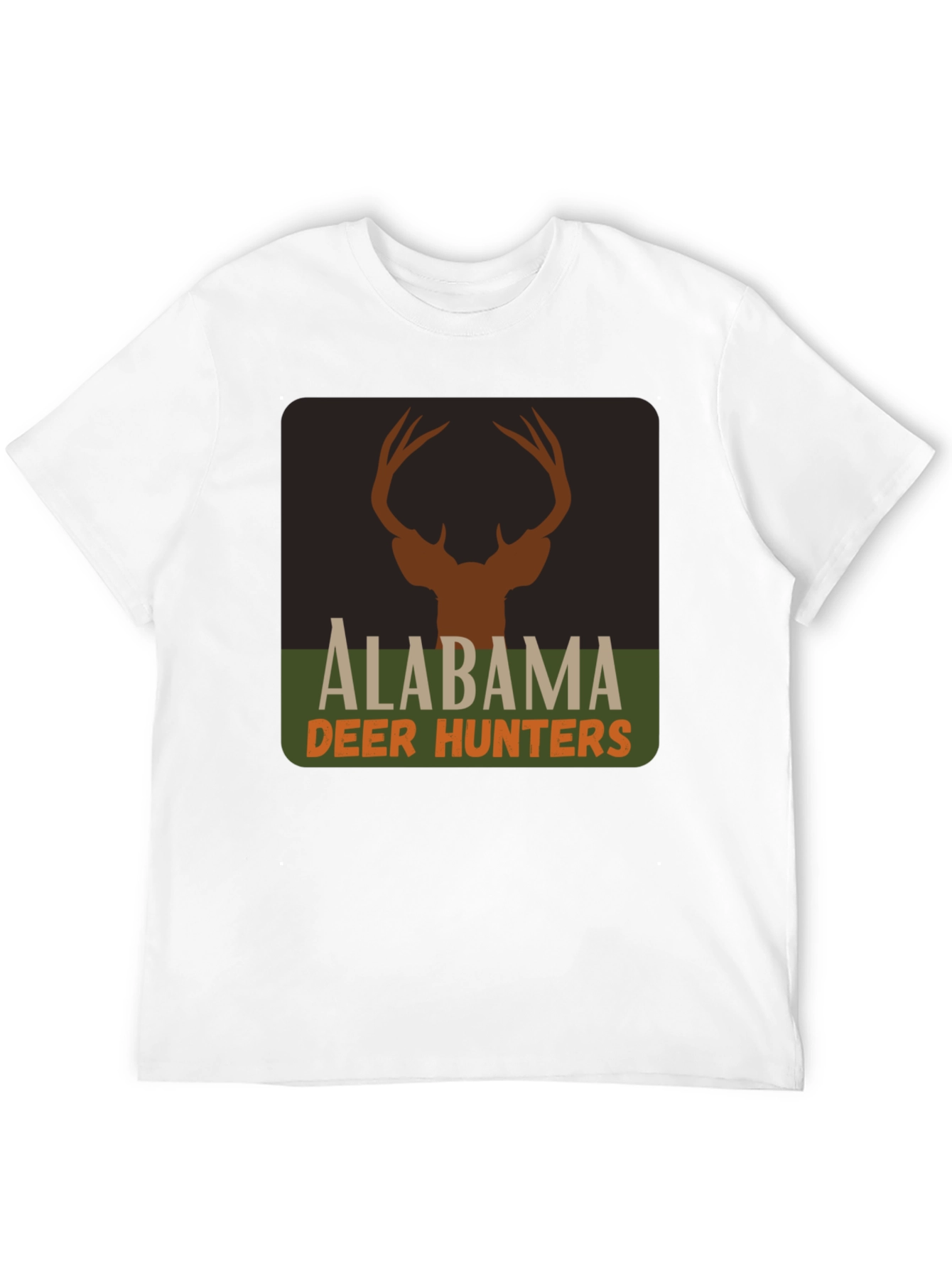 Alabama Deer Hunters Graphic T-Shirt - Hunting Season Apparel