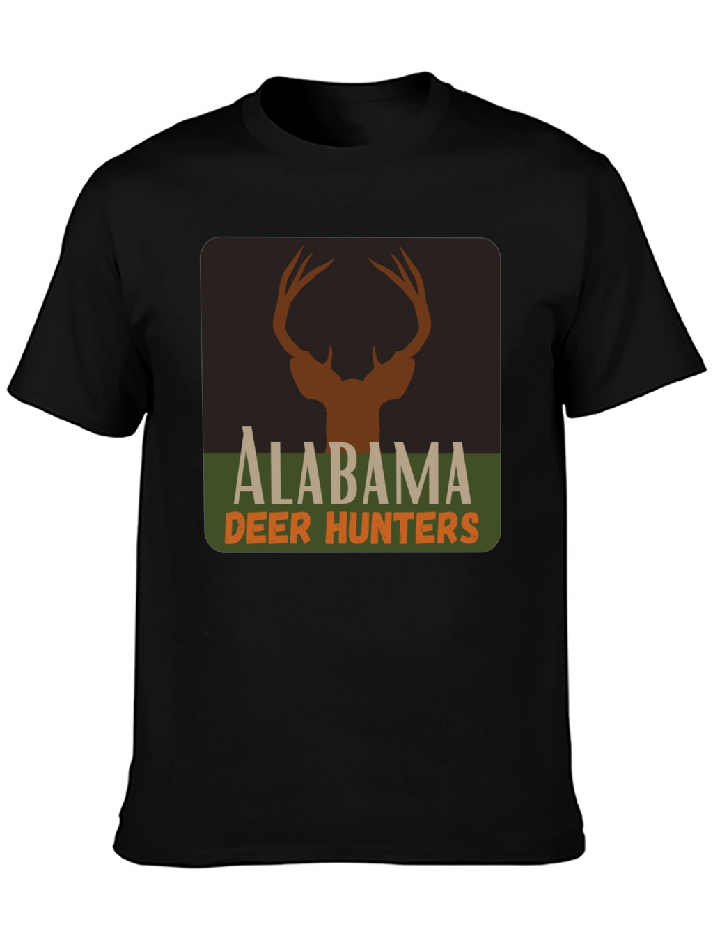 Alabama Deer Hunters Graphic T-Shirt - Hunting Season Apparel