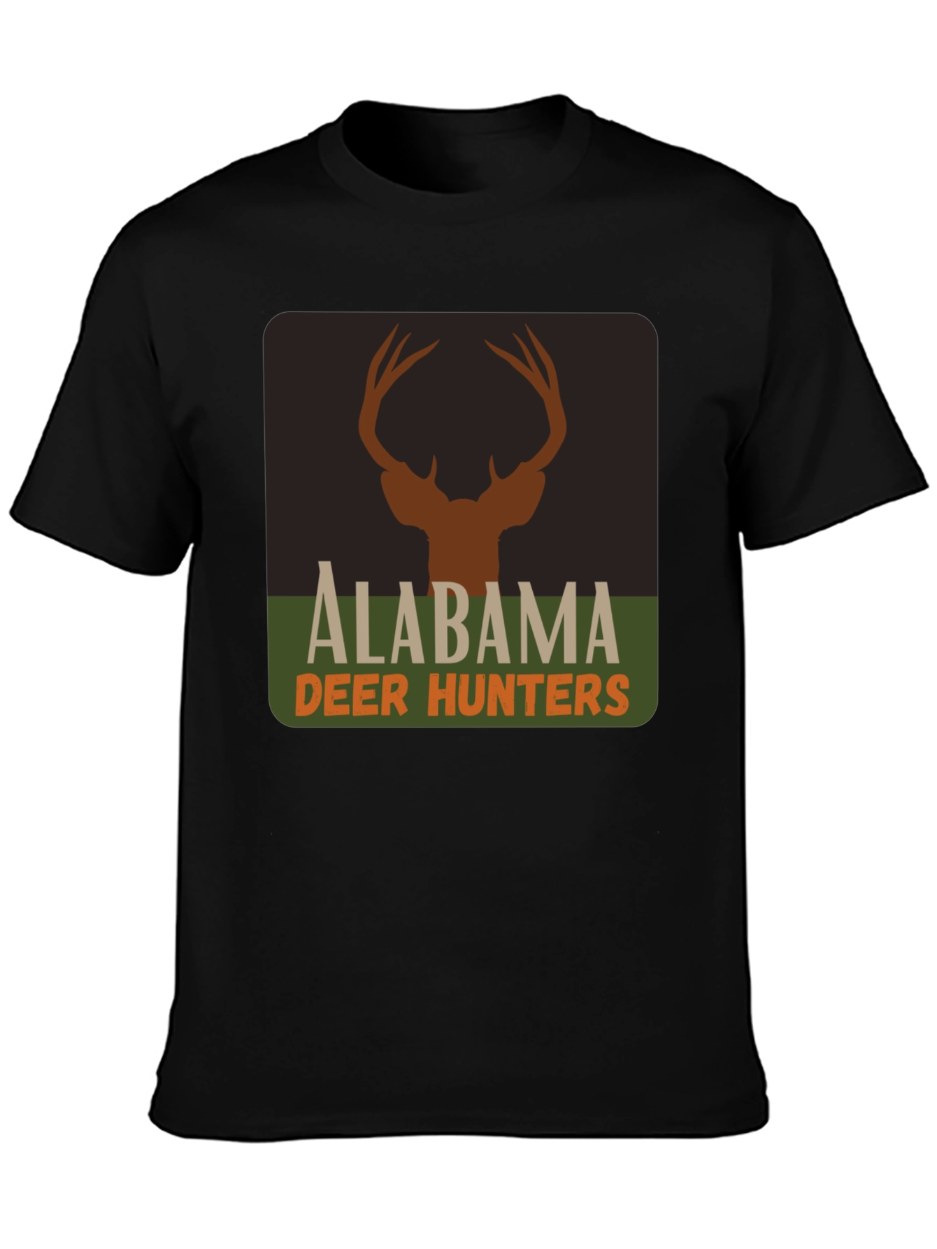 Alabama Deer Hunters Graphic T-Shirt - Hunting Season Apparel