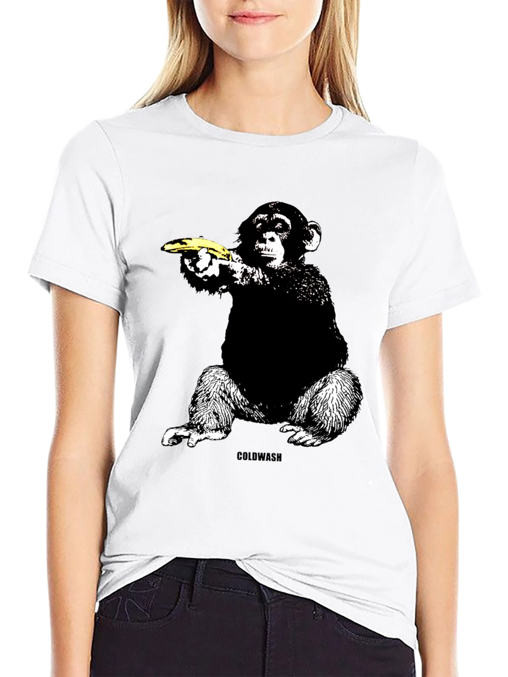 Banana Gun Monkey T-Shirt - Unique Graphic Tee