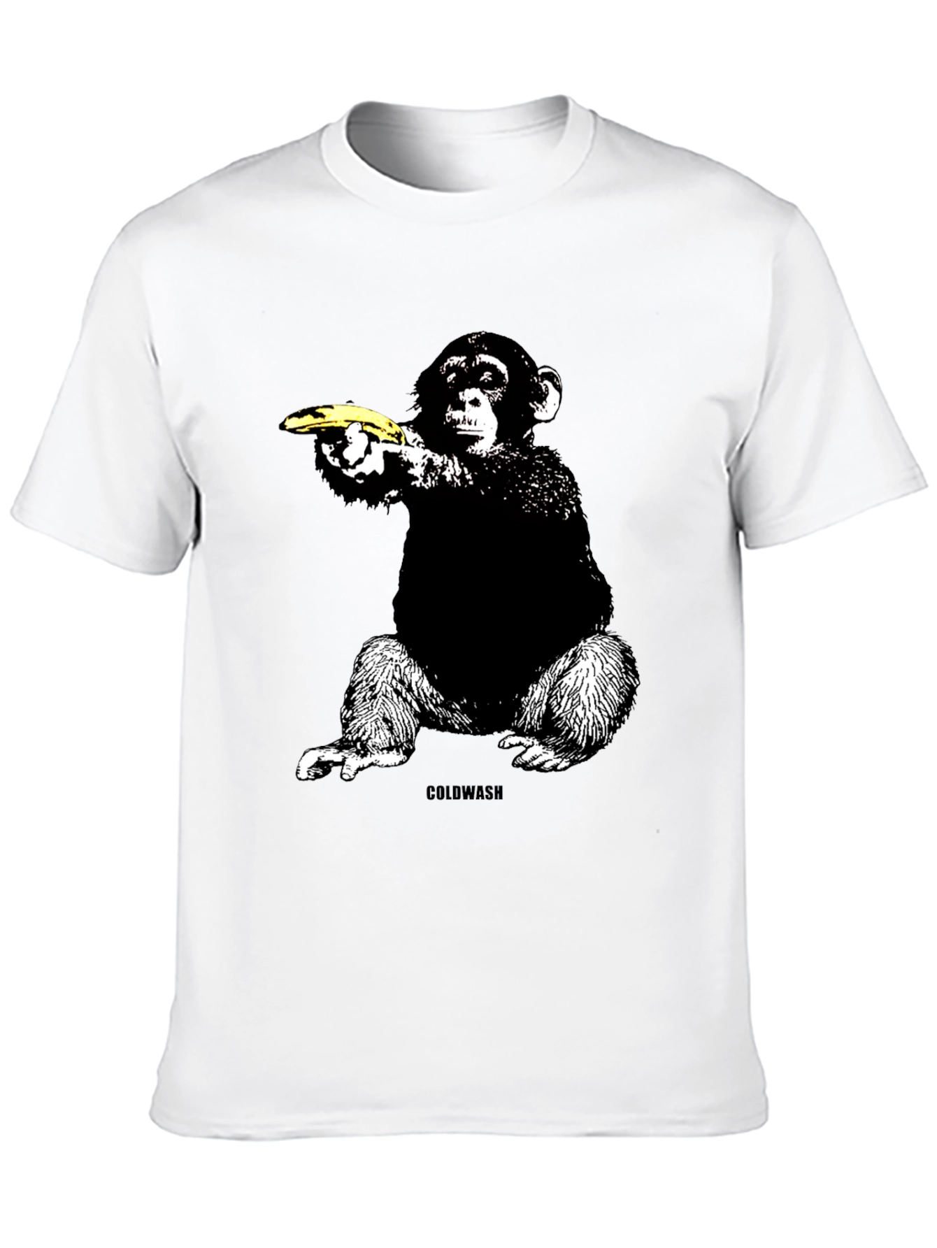 Banana Gun Monkey T-Shirt - Unique Graphic Tee