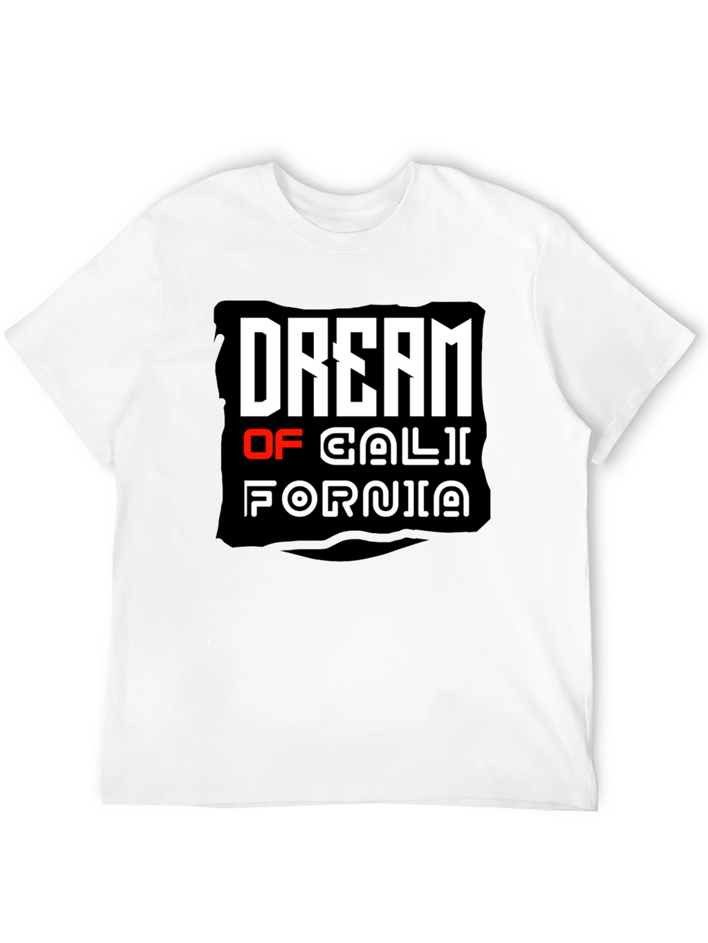 Dream of California Graphic T-Shirt - Black