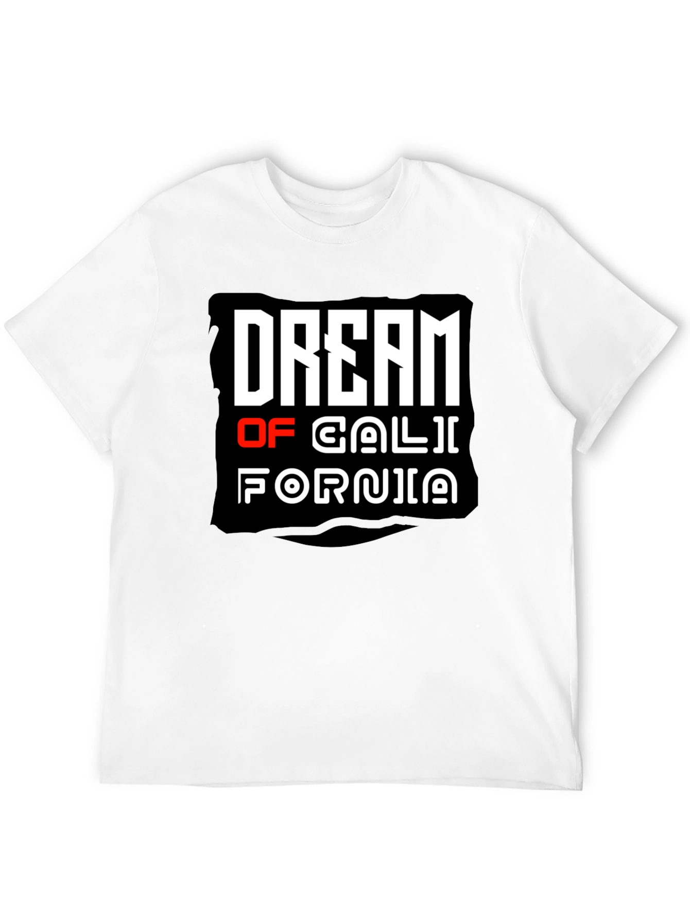 Dream of California Graphic T-Shirt - Black