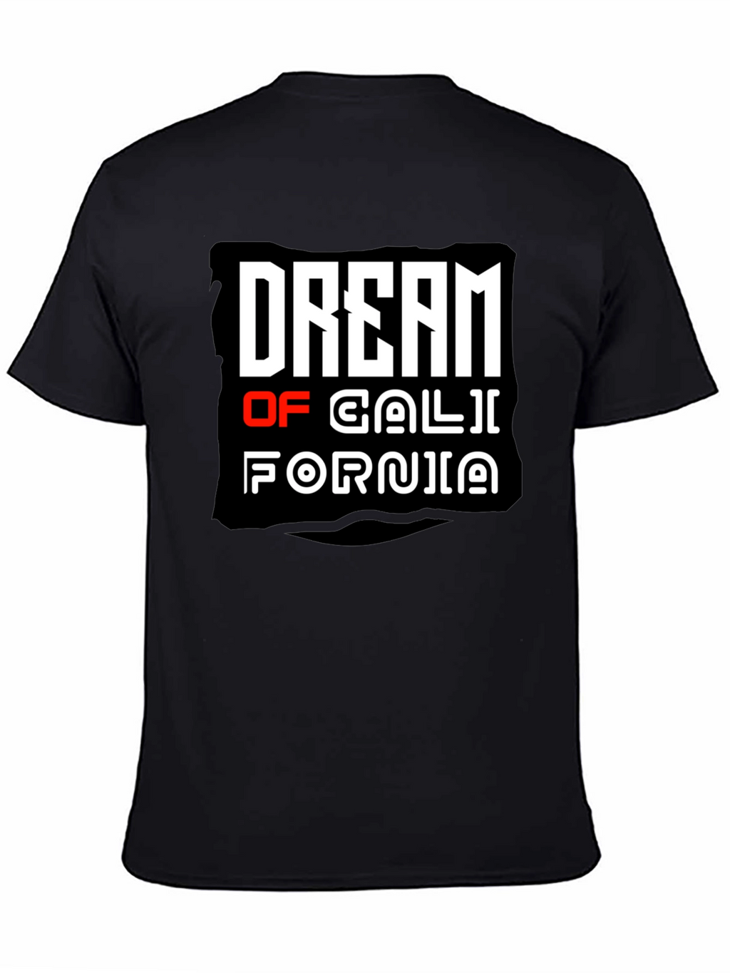 Dream of California Graphic T-Shirt - Black