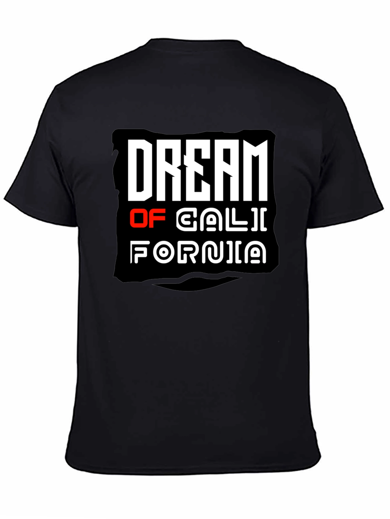 Dream of California Graphic T-Shirt - Black