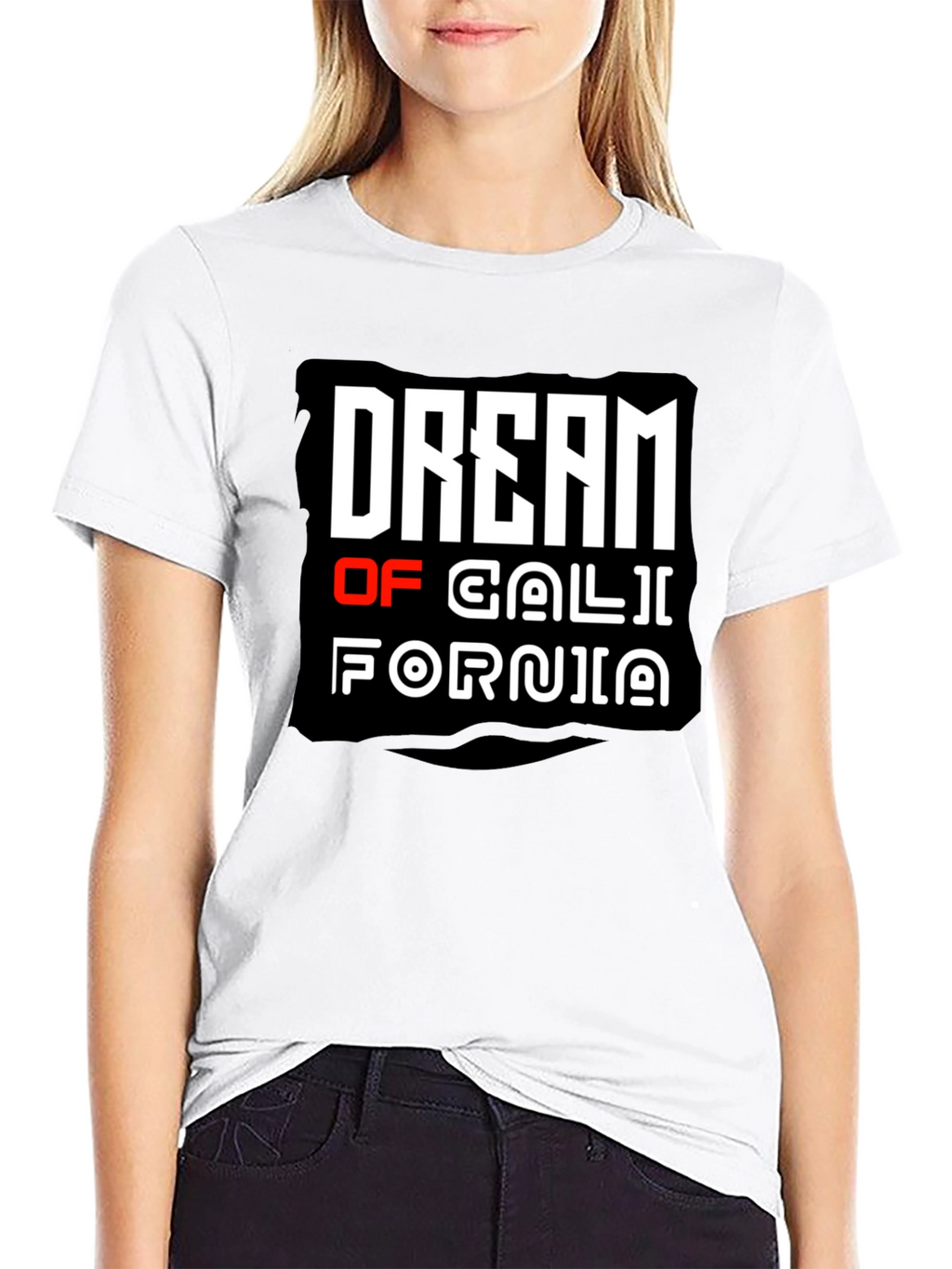 Dream of California Graphic T-Shirt - Black