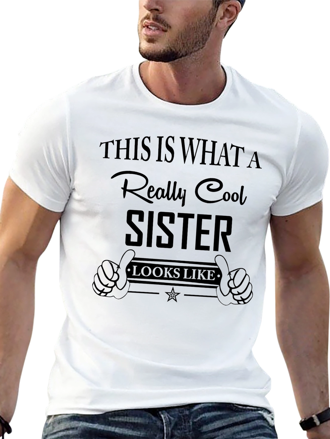 Cool Sister T-Shirt - Novelty Graphic Tee