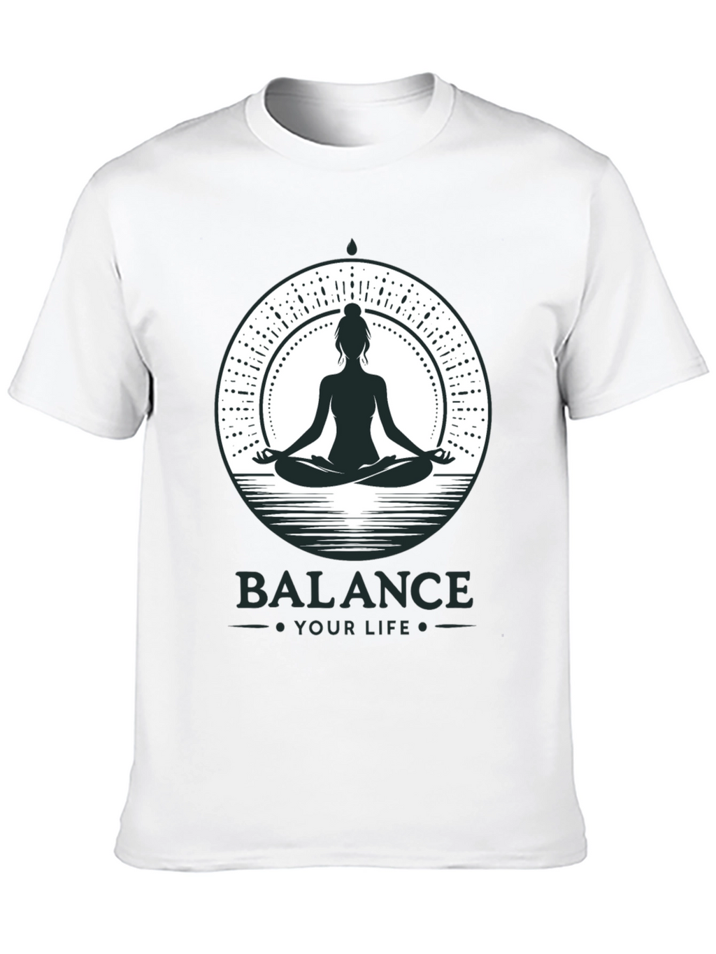 Balance Your Life Meditation T-Shirt