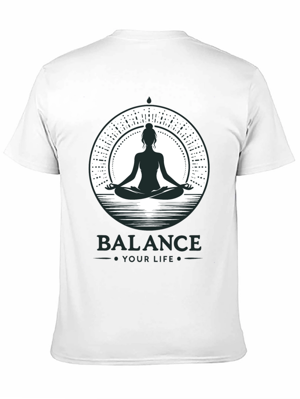 Balance Your Life Meditation T-Shirt