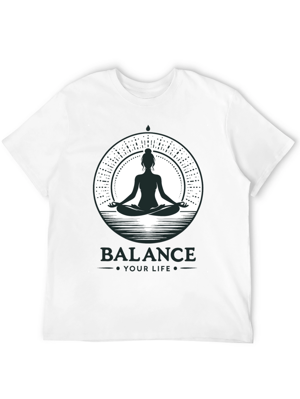 Balance Your Life Meditation T-Shirt