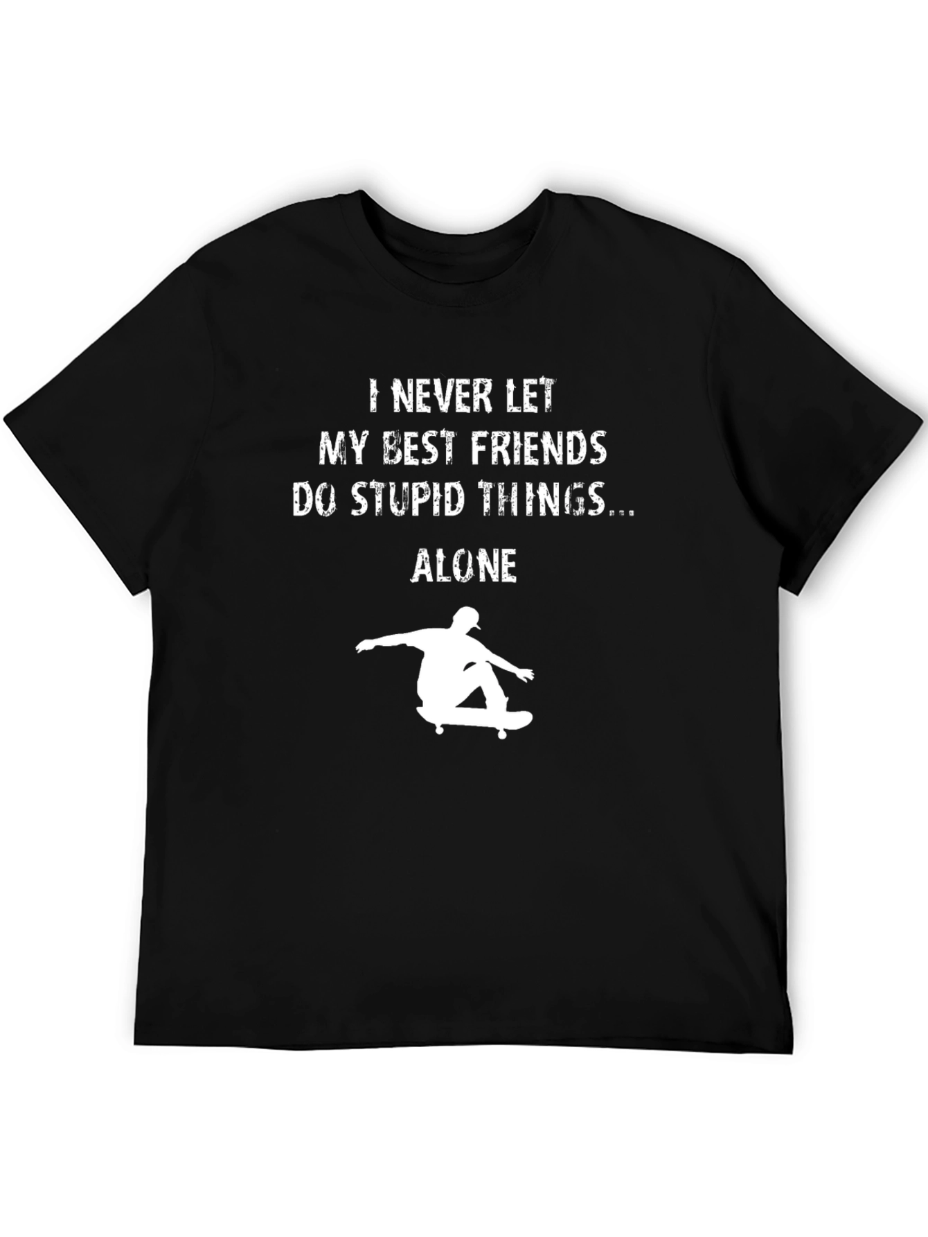 Funny Friends Skateboard Graphic T-Shirt