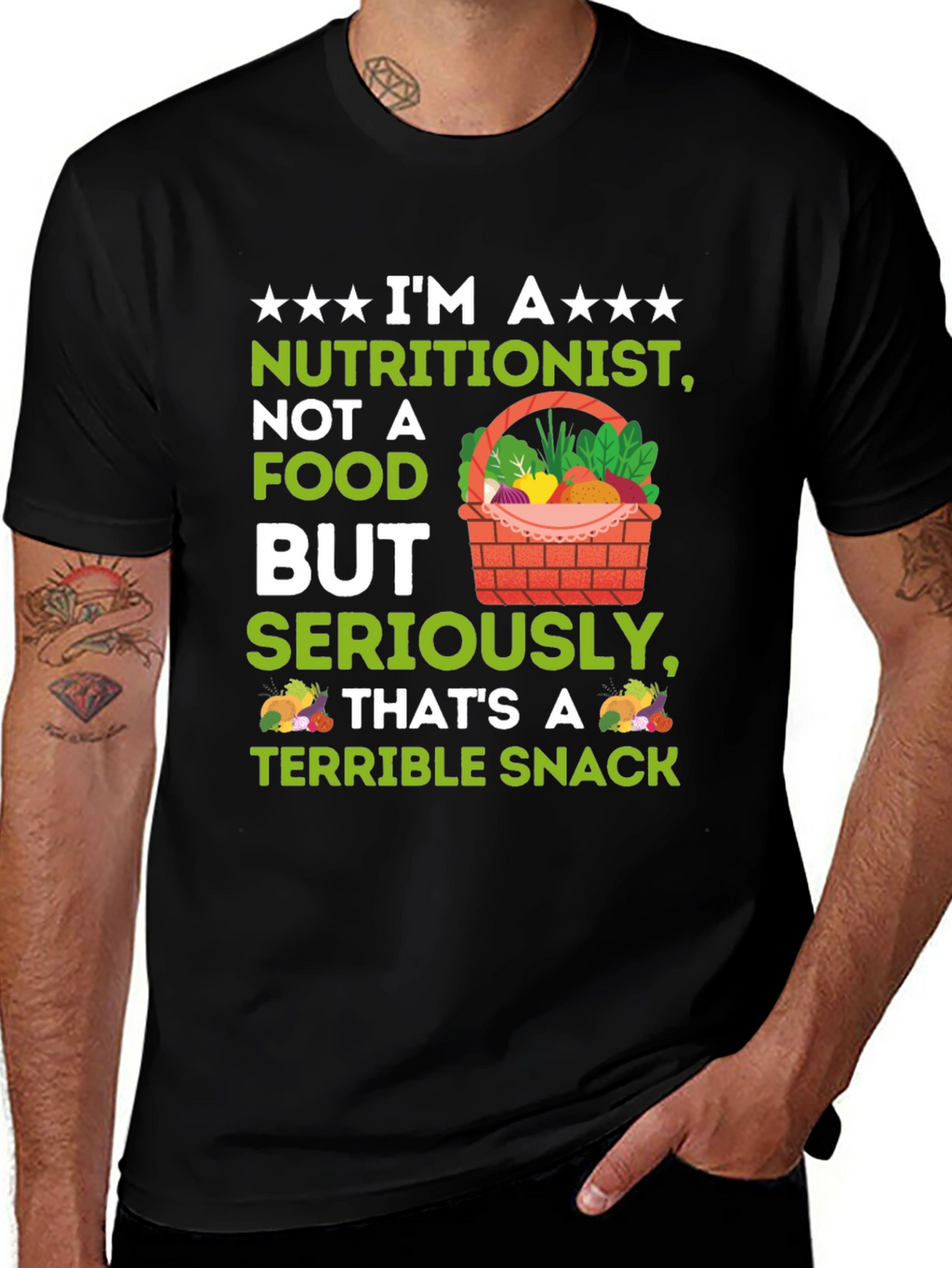 Nutritionist Terrible Snack T-Shirt
