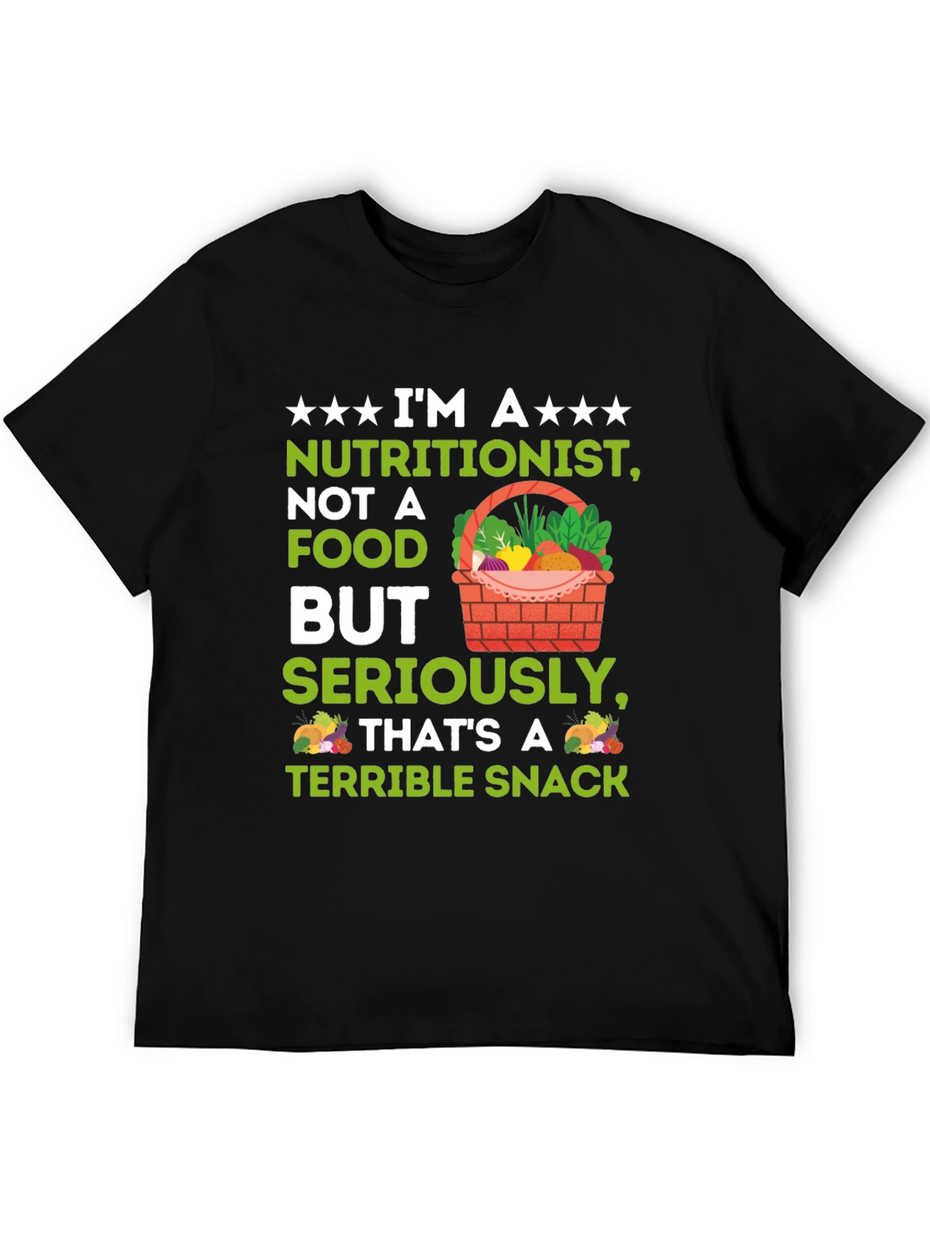 Nutritionist Terrible Snack T-Shirt