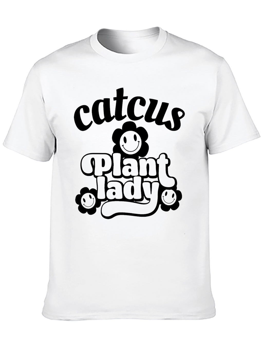 Catcus Plant Lady Funny Graphic Tee