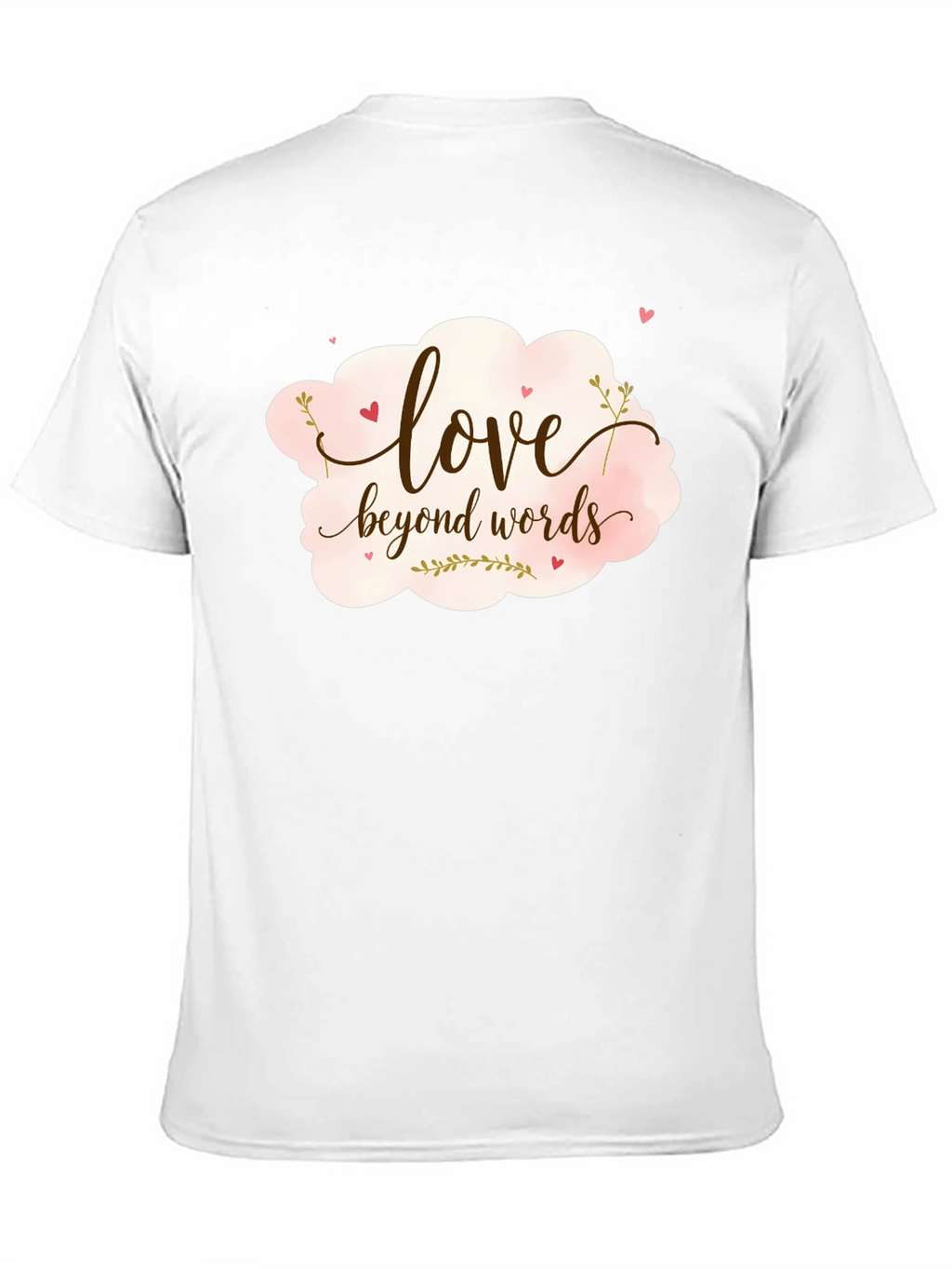 Love Beyond Words Graphic Tee - Black