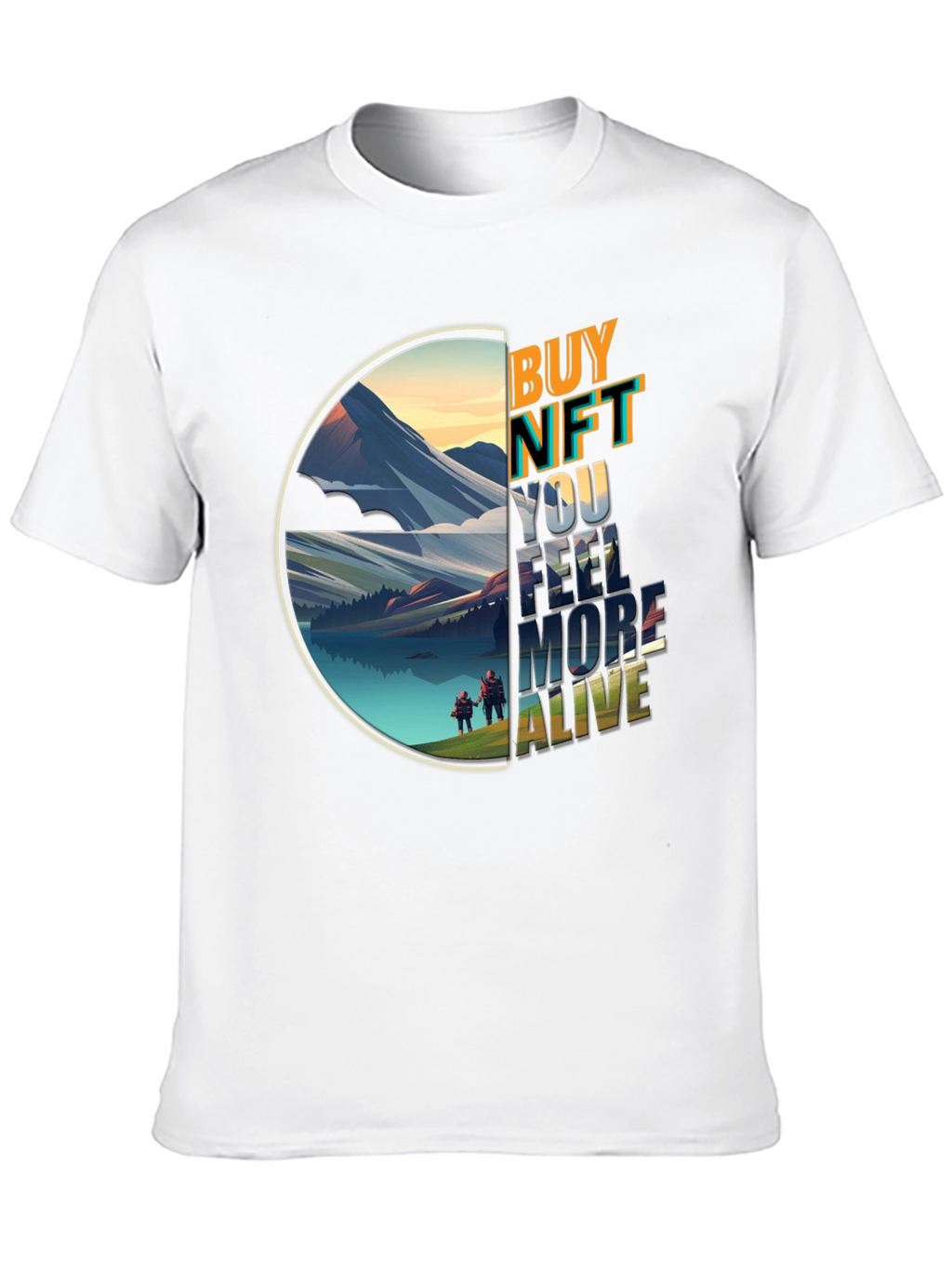 Buy NFT Feel More Alive Graphic T-Shirt