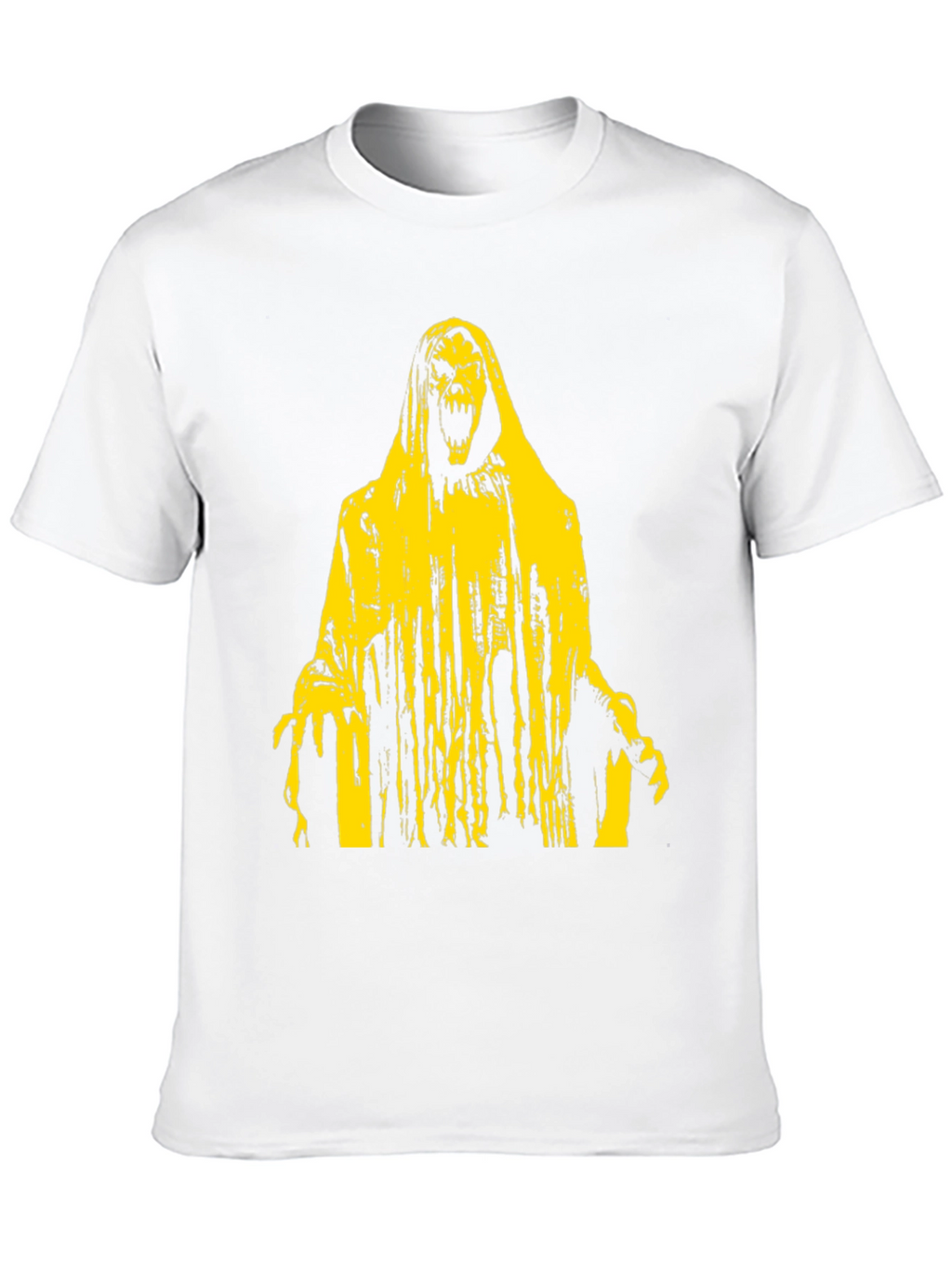 Grim Reaper Graphic Tee - Black Cotton T-Shirt