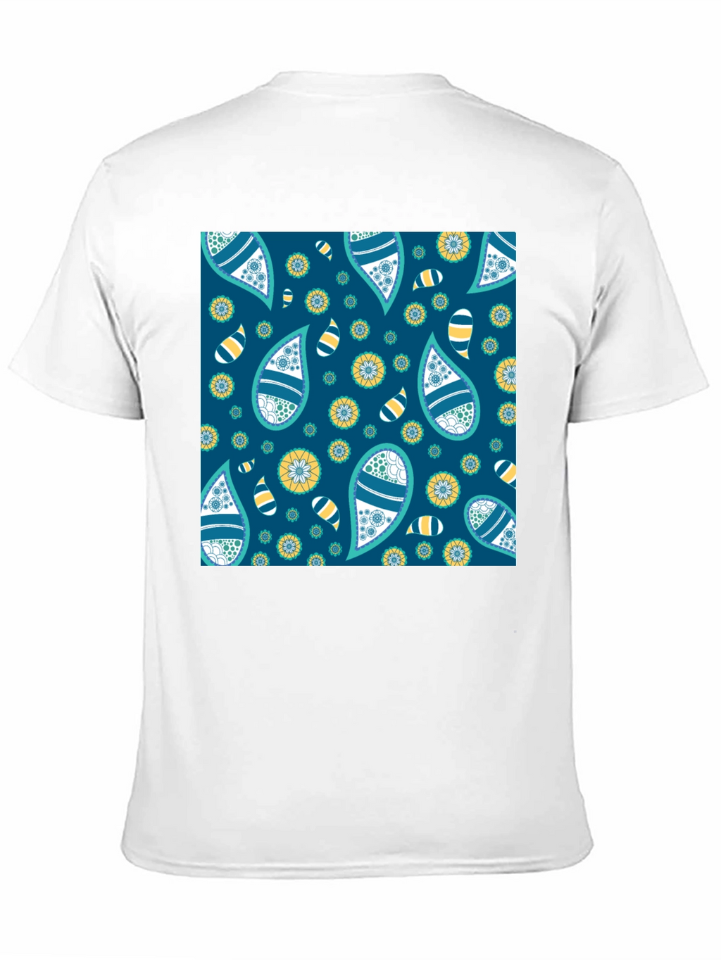 Paisley Pattern T-Shirt: Stylish Casual Wear