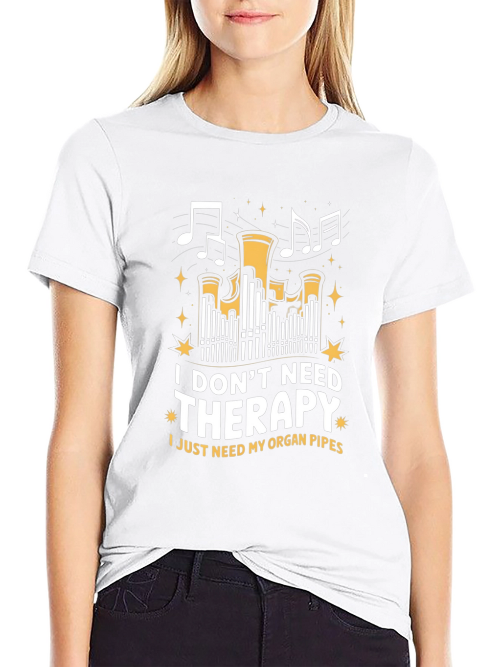 Organ Pipes Therapy T-Shirt - Music Lover Tee