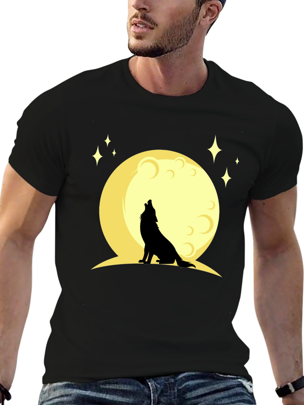 Wolf Moon Graphic Tee