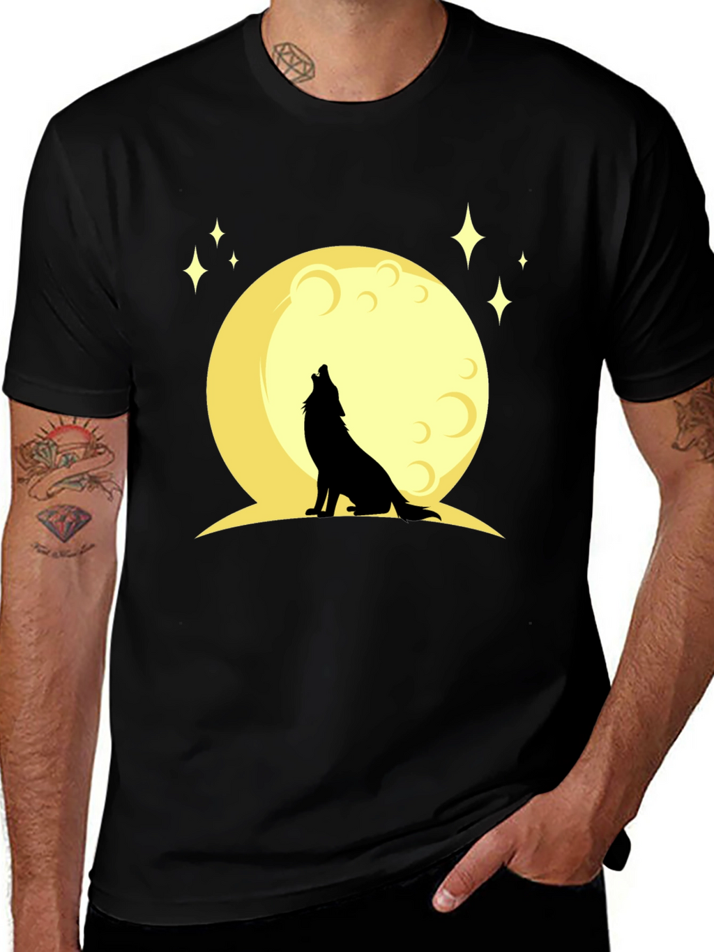 Wolf Moon Graphic Tee