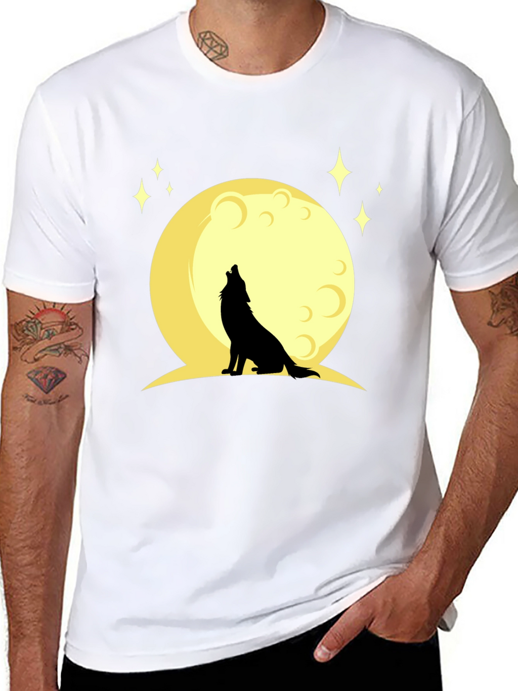 Wolf Moon Graphic Tee