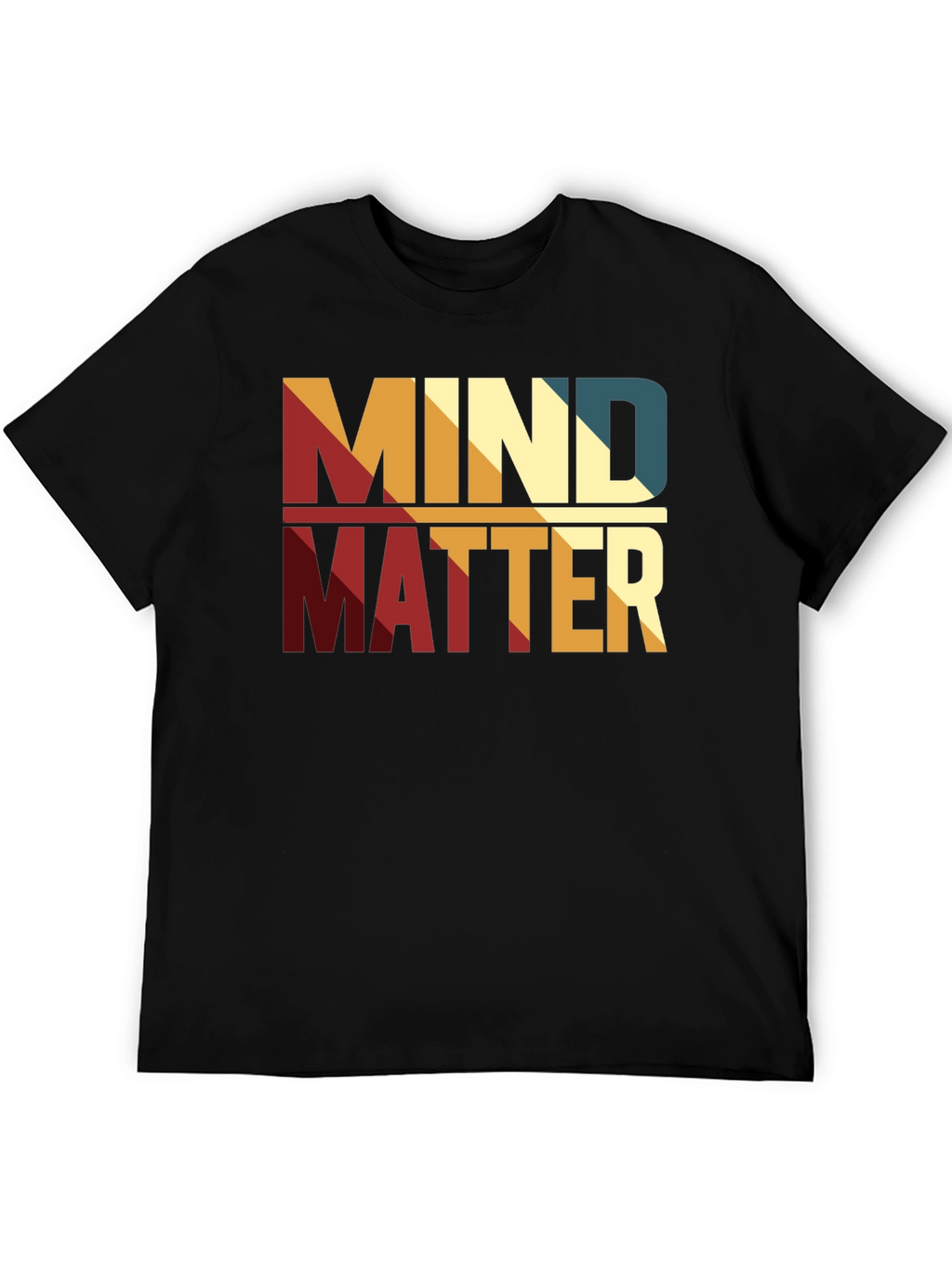 Mind Over Matter Graphic Tee - Stylish Retro Design