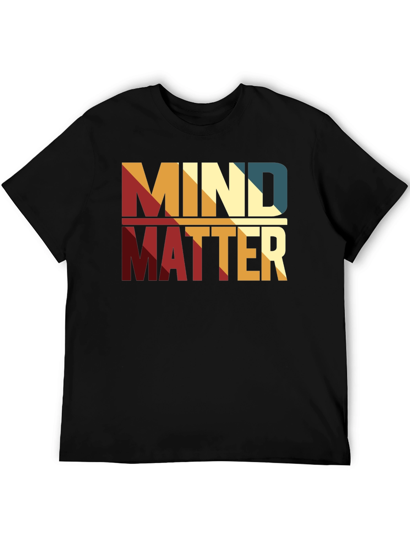 Mind Over Matter Graphic Tee - Stylish Retro Design