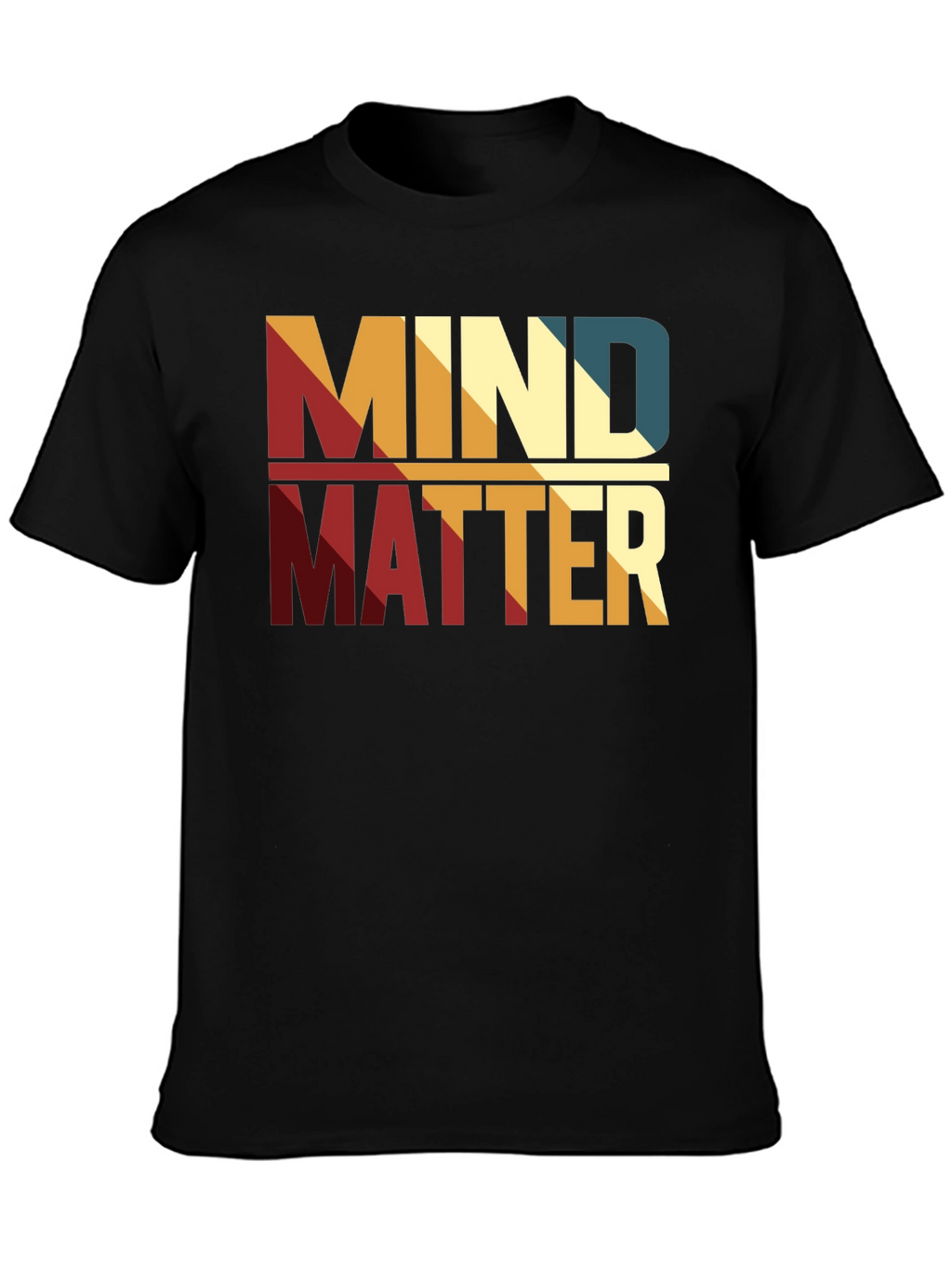 Mind Over Matter Graphic Tee - Stylish Retro Design