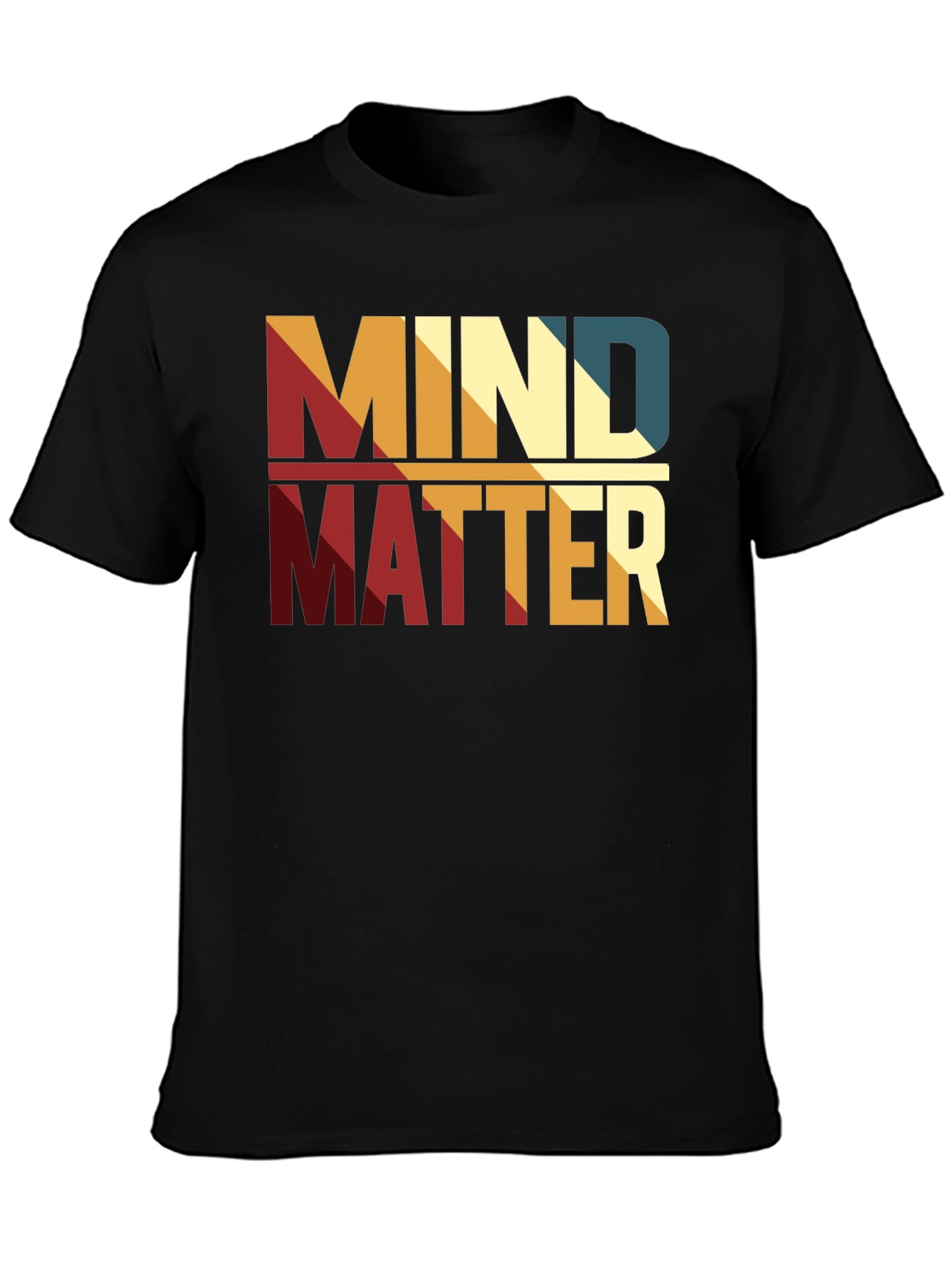 Mind Over Matter Graphic Tee - Stylish Retro Design