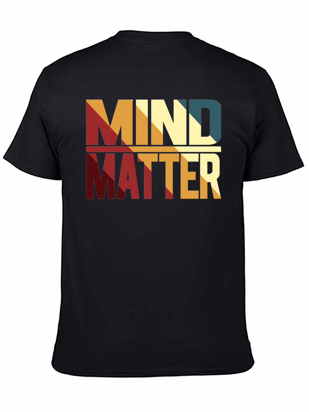 Mind Over Matter Graphic Tee - Stylish Retro Design