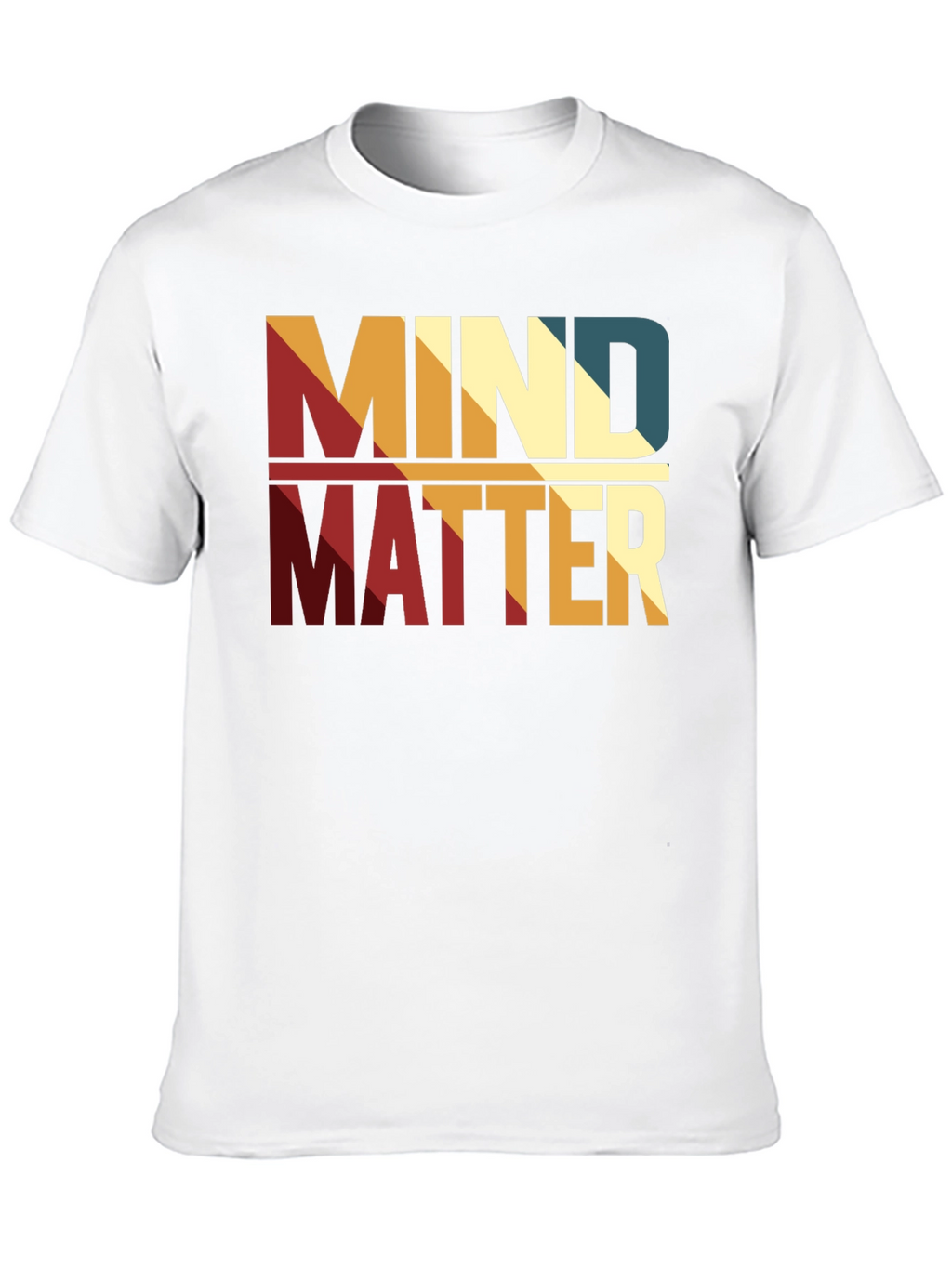 Mind Over Matter Graphic Tee - Stylish Retro Design