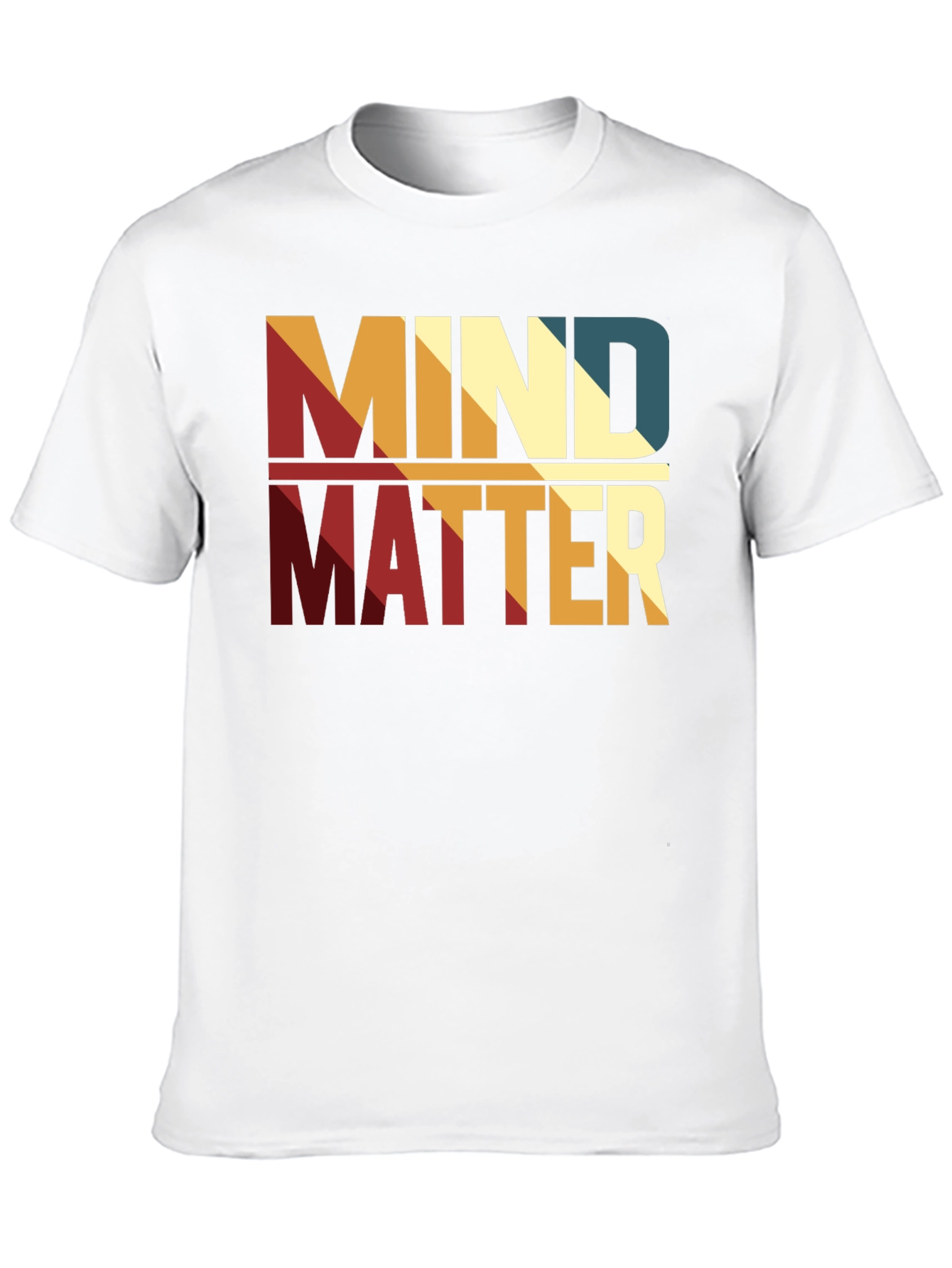 Mind Over Matter Graphic Tee - Stylish Retro Design