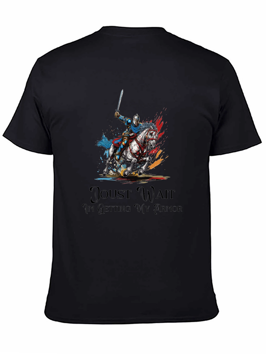 Knight On Horseback Graphic Tee