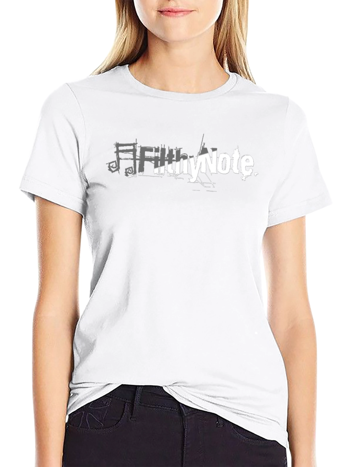Filthy Note Graphic Tee - Music Lovers T-Shirt