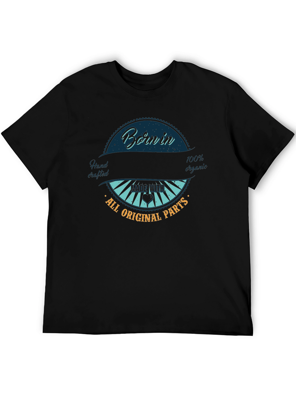 Born In All Original Parts Graphic Tee