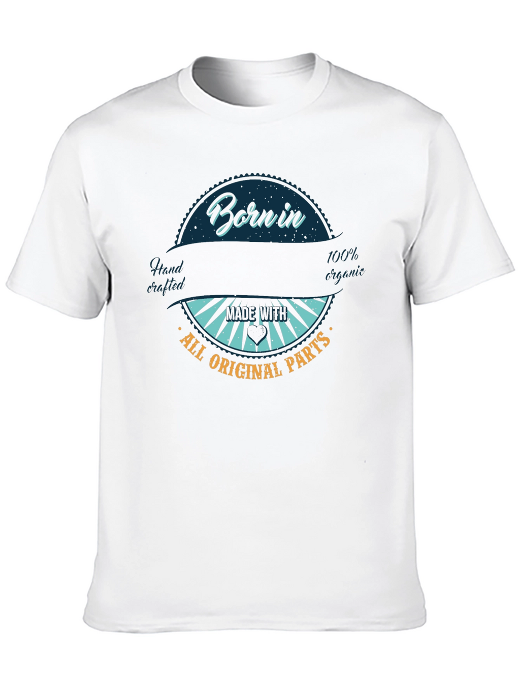 Born In All Original Parts Graphic Tee