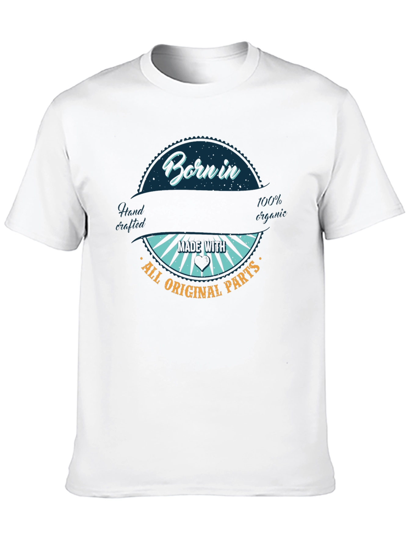 Born In All Original Parts Graphic Tee