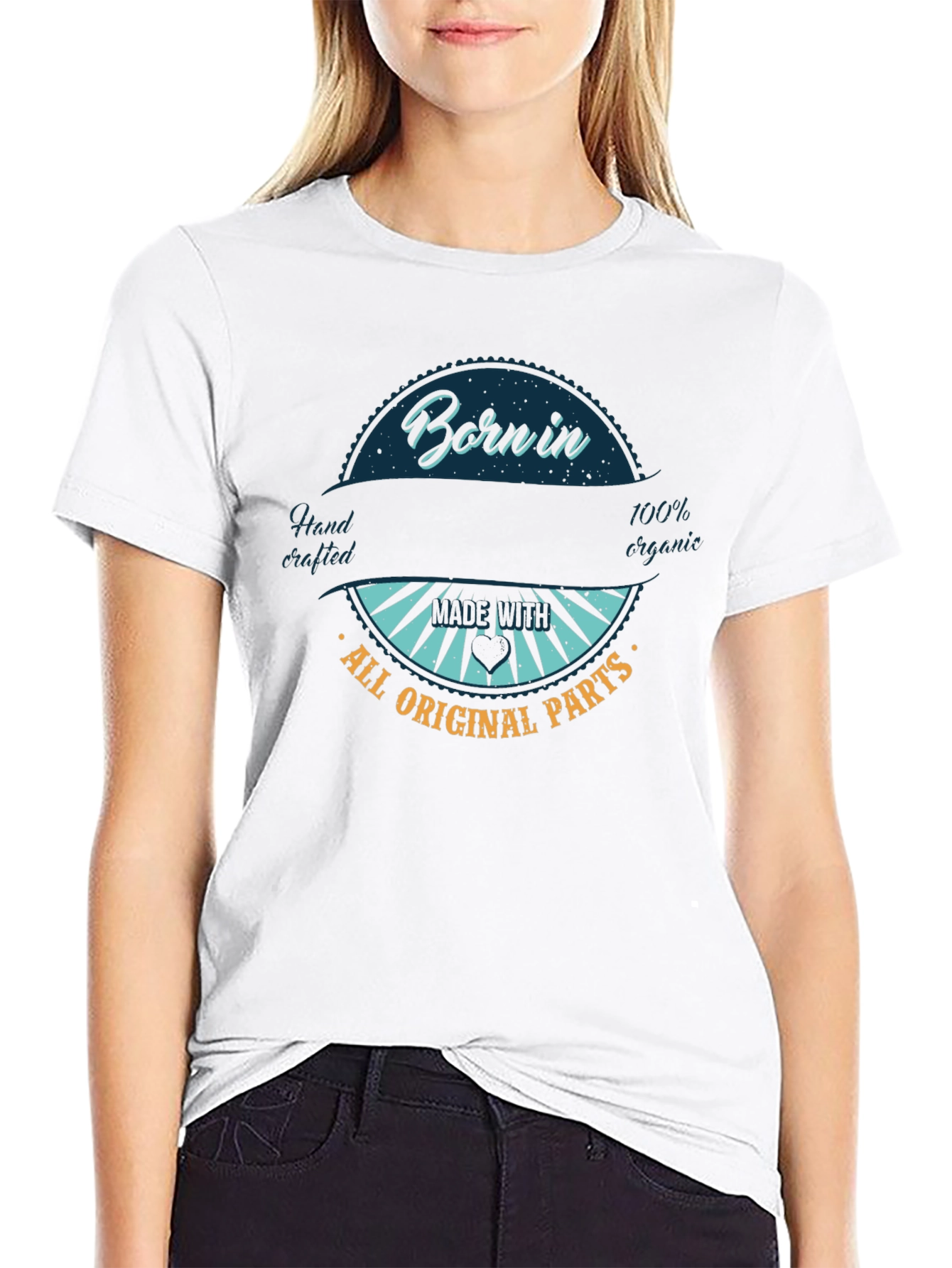 Born In All Original Parts Graphic Tee