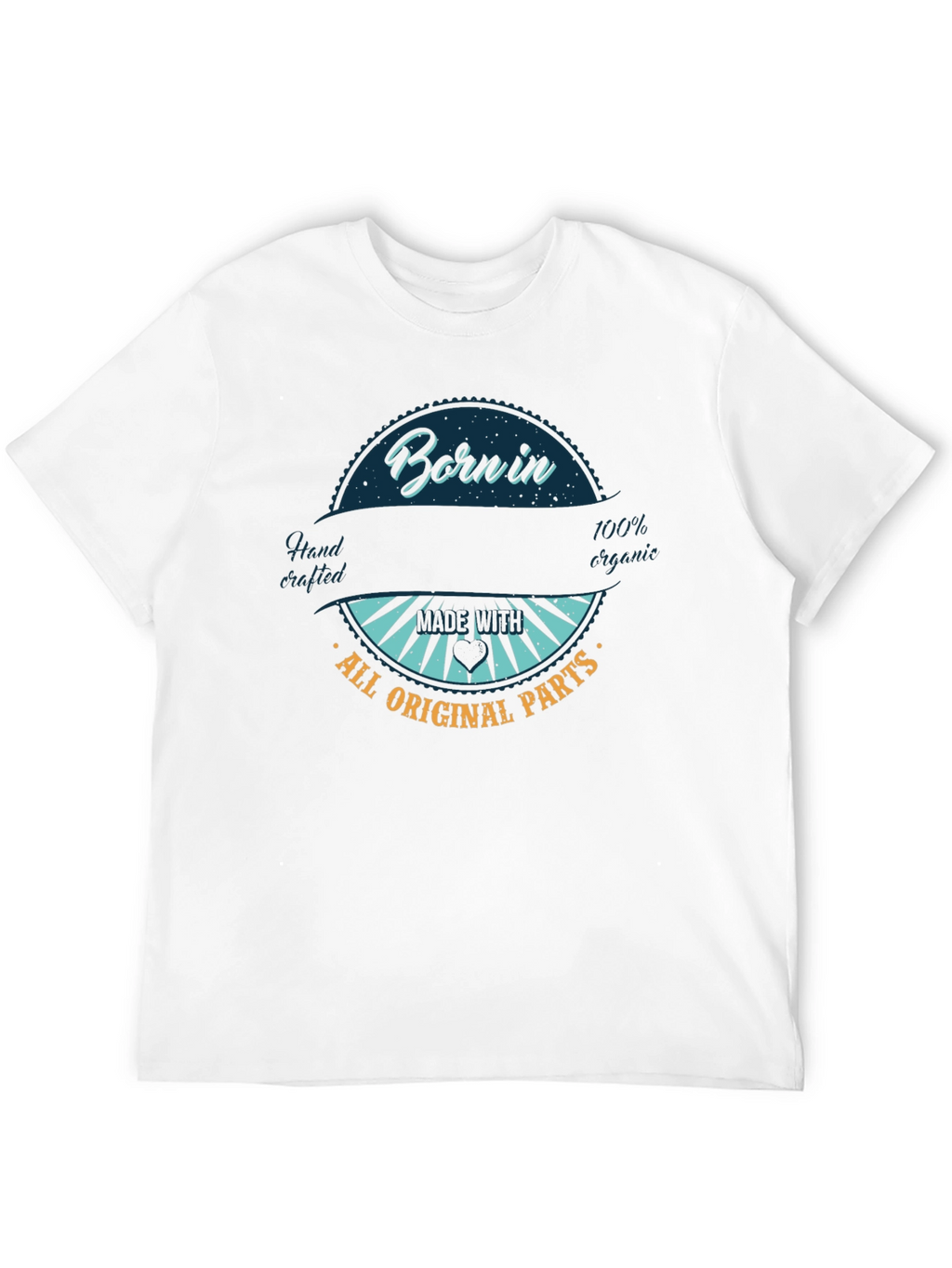 Born In All Original Parts Graphic Tee