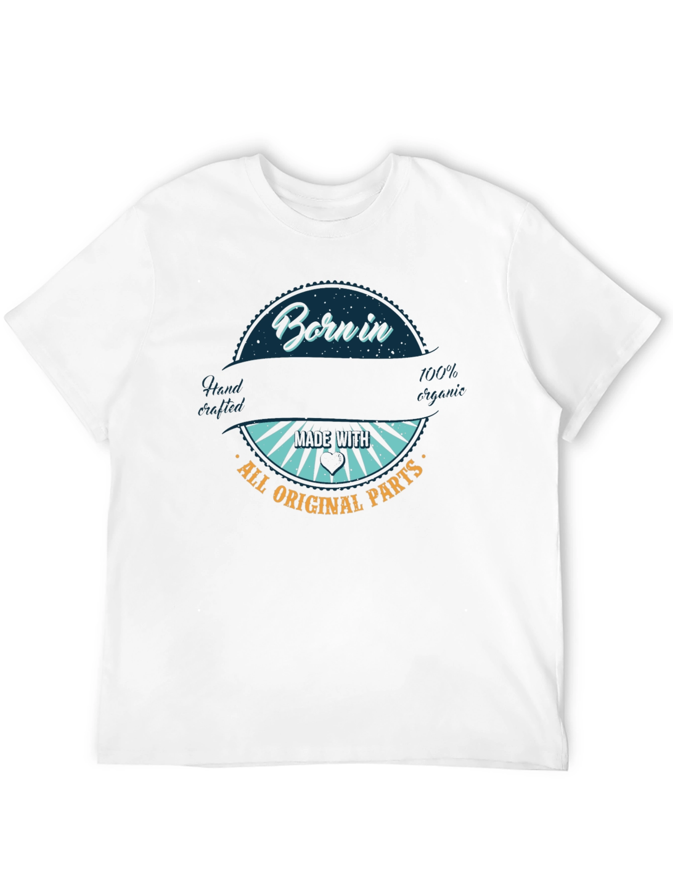 Born In All Original Parts Graphic Tee
